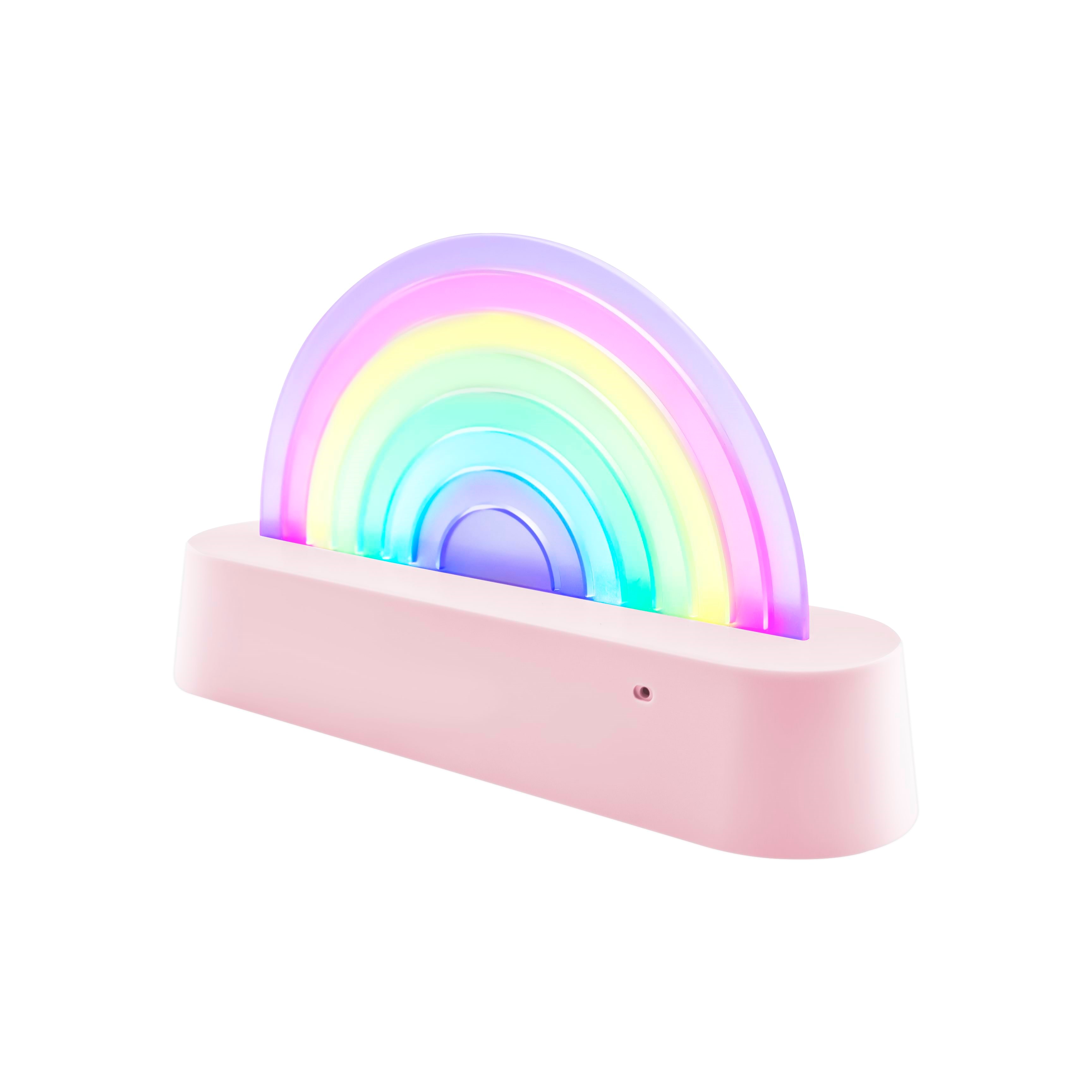 Lalarma Regnbue lampe - Rosa Musik LALAR-DARAINBOW-ROSE