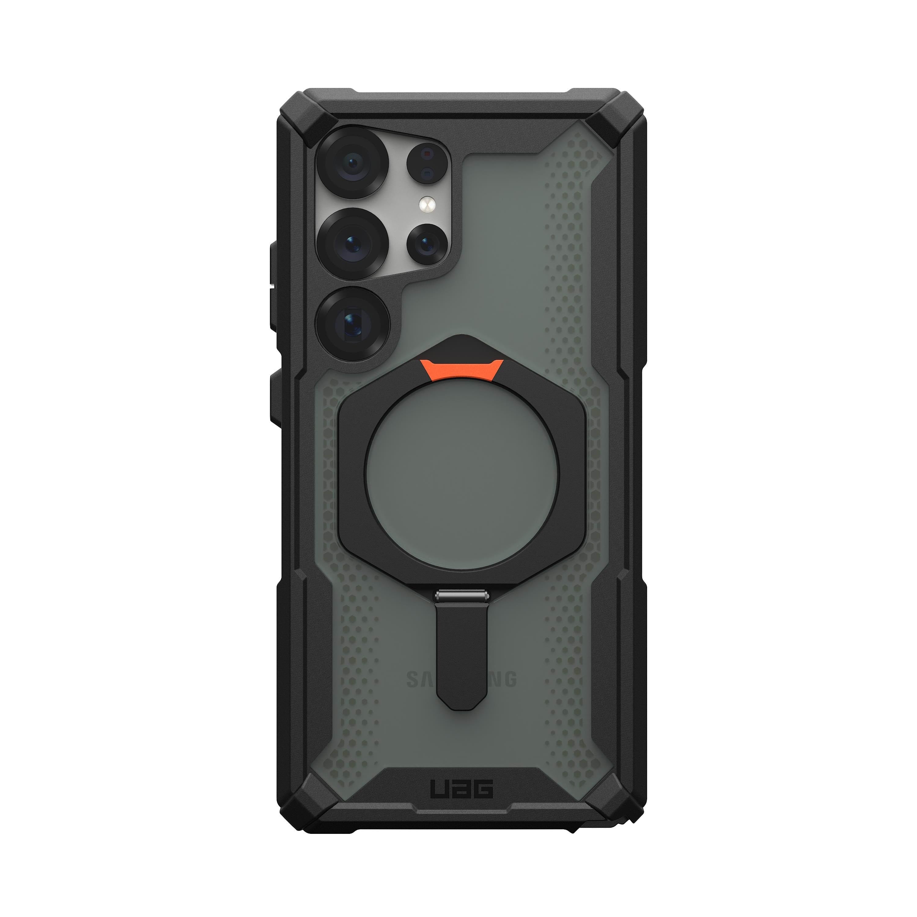 UAG Plasma XTE w/ Magnet Black/Orange - Samsung Galaxy S25 Ultra Mobilcover 214467114097