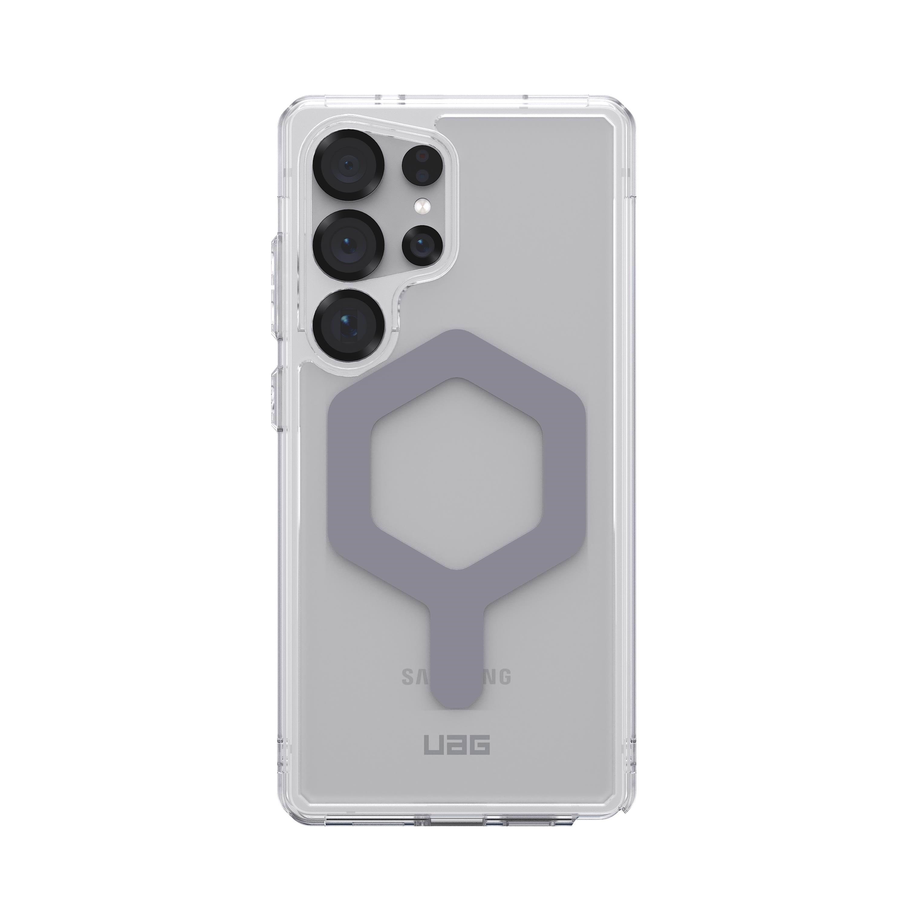 UAG Plyo Pro Ice/Silver - Samsung Galaxy S25 Ultra Mobilcover 214486114333