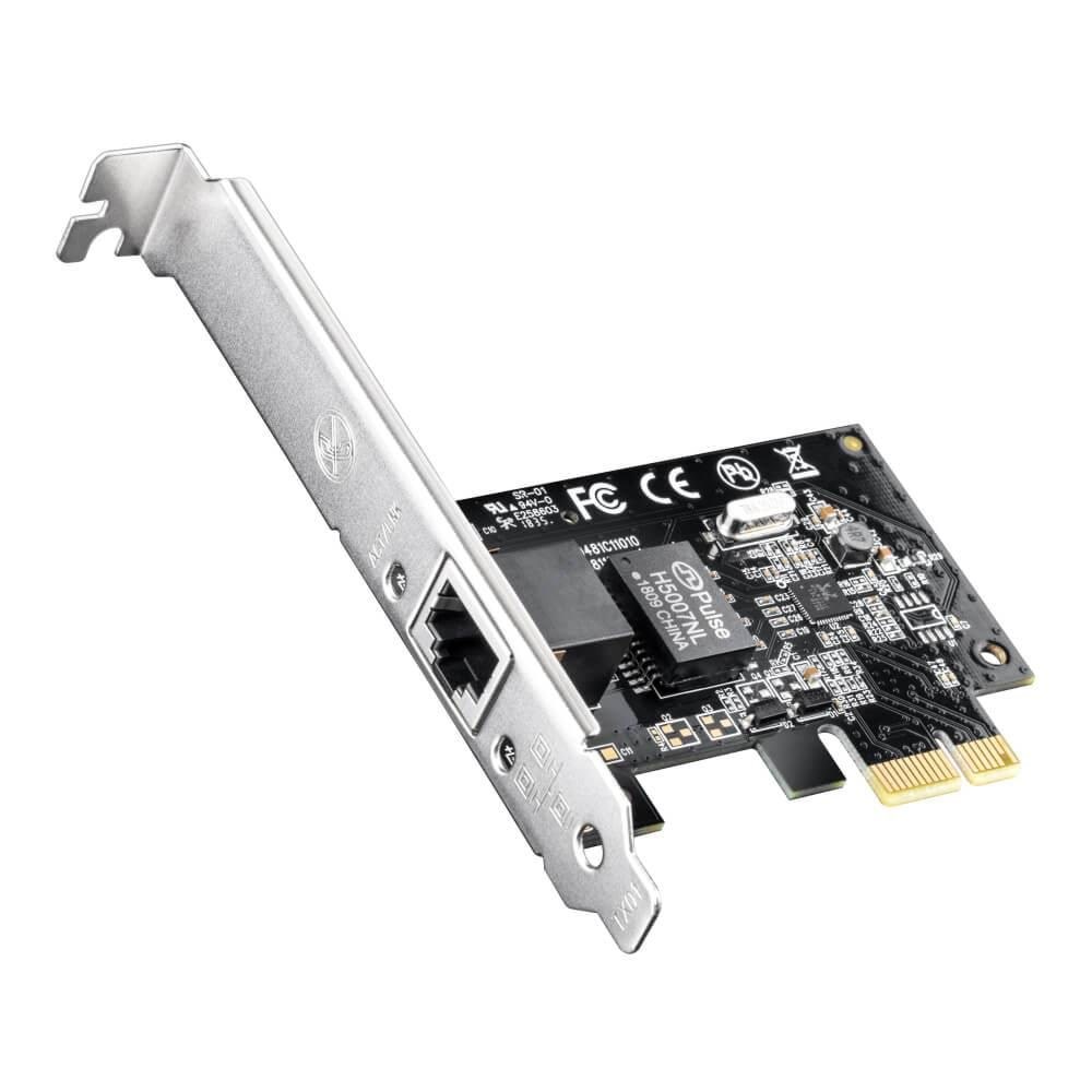 Cudy Adapter PCI-E PE10 Gigabit 1P Low Profile Netværksadapter