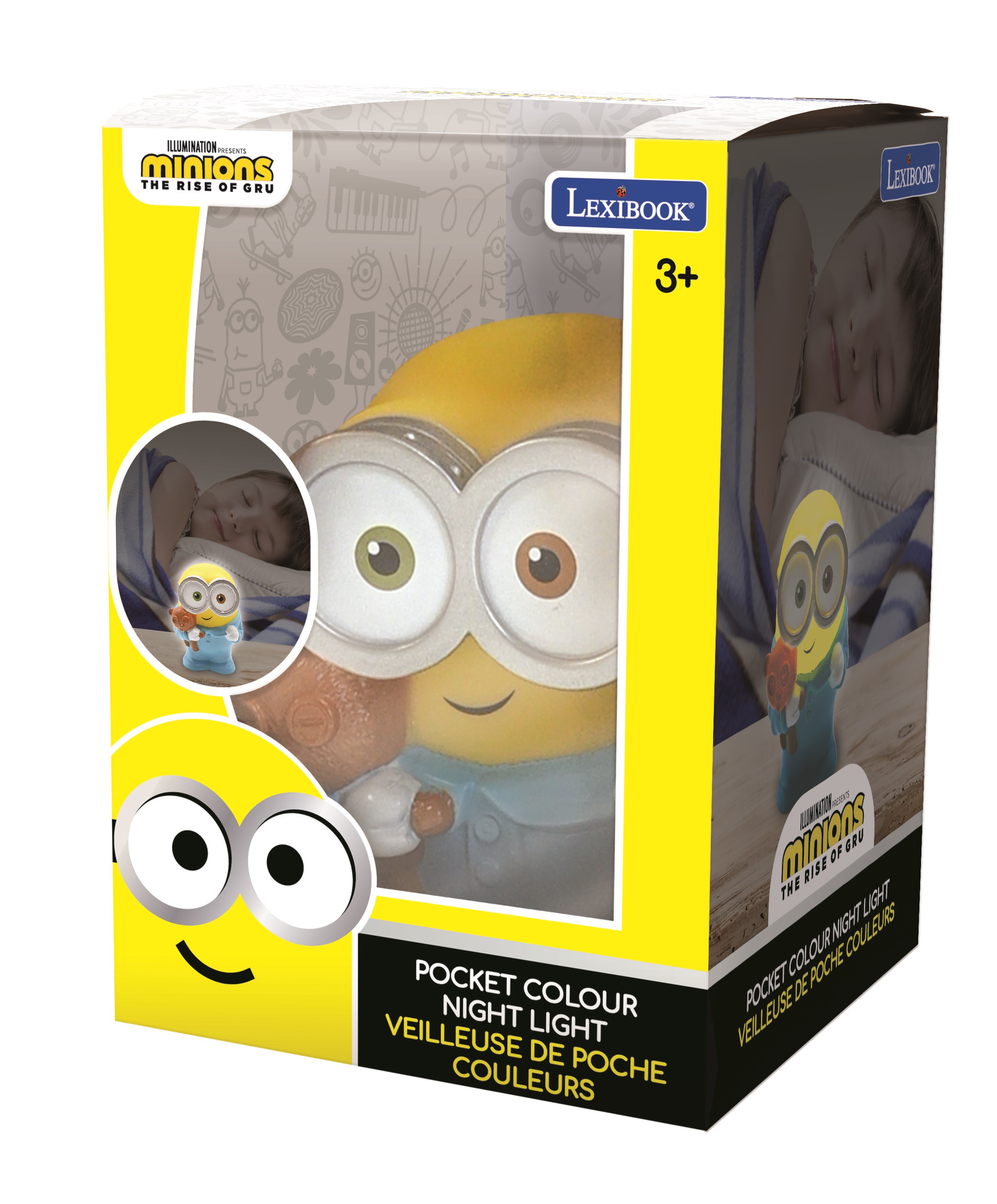 Despicable Me Minions 3D Character Night Light - DM4 Børnelampe 10316