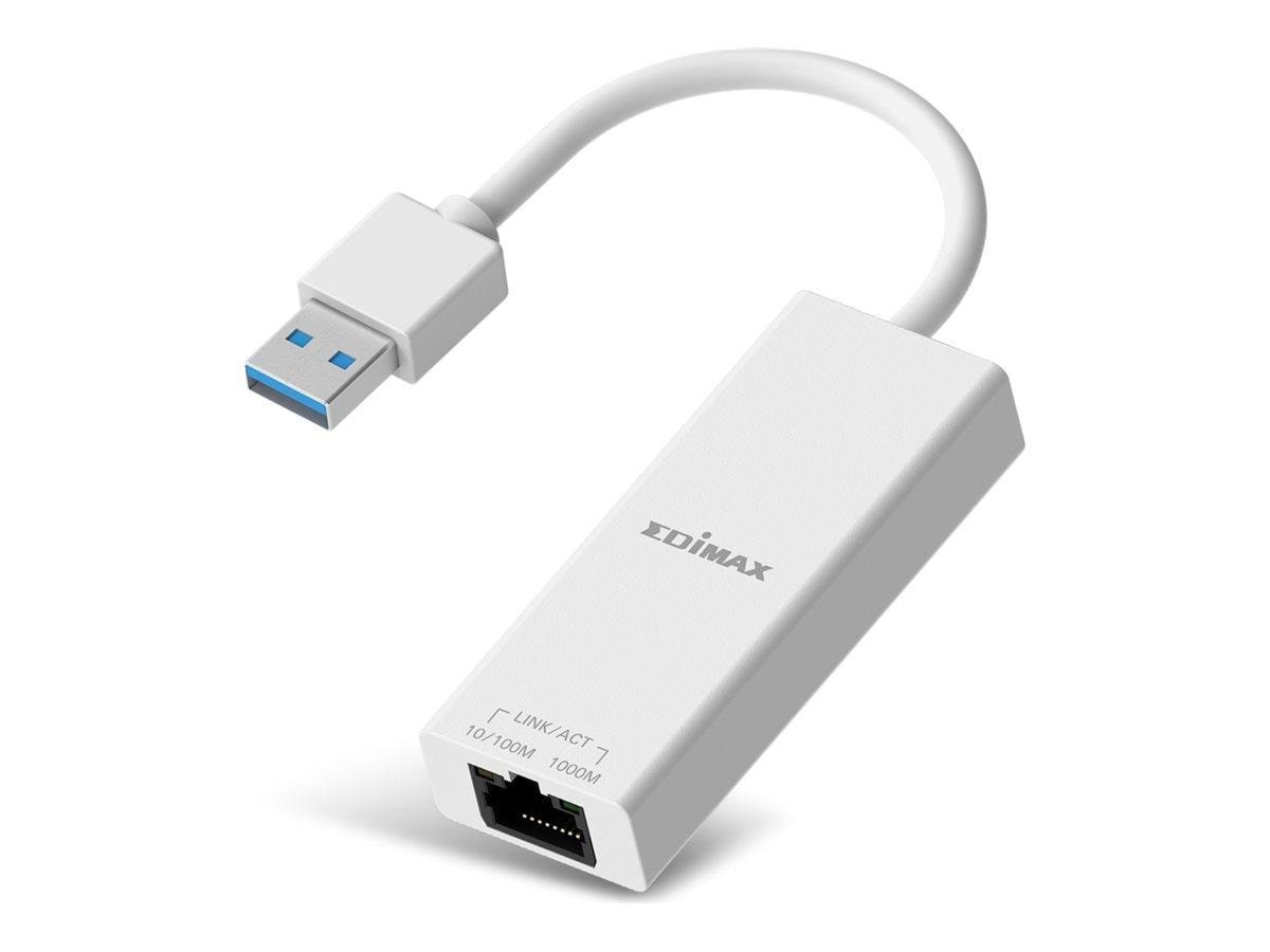 Edimax EU-4306V2 - network adapter - USB 3.2 Gen 1 - Gigabit Ethernet Netværksadapter EU-4306 V2