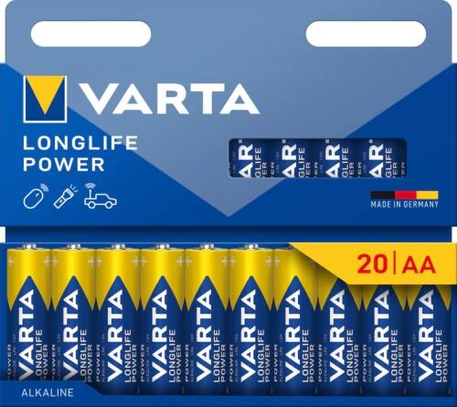 VARTA Longlife Power AA 20-pakke Batteri 4906121720
