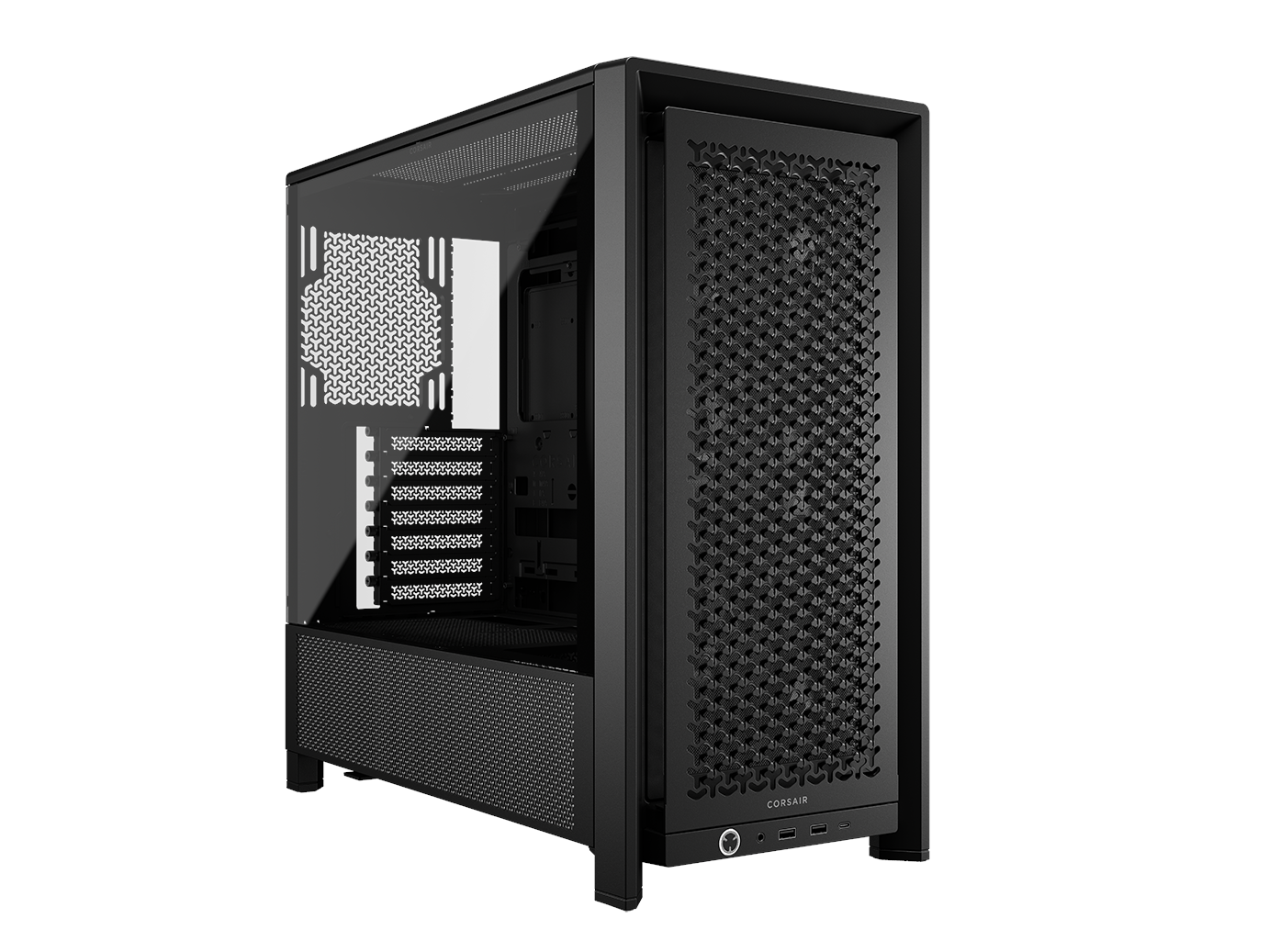 Corsair FRAME 4000D RS (3 sorte blæsere) - Kabinet - Miditower - Sort Kabinet CC-9011312-WW