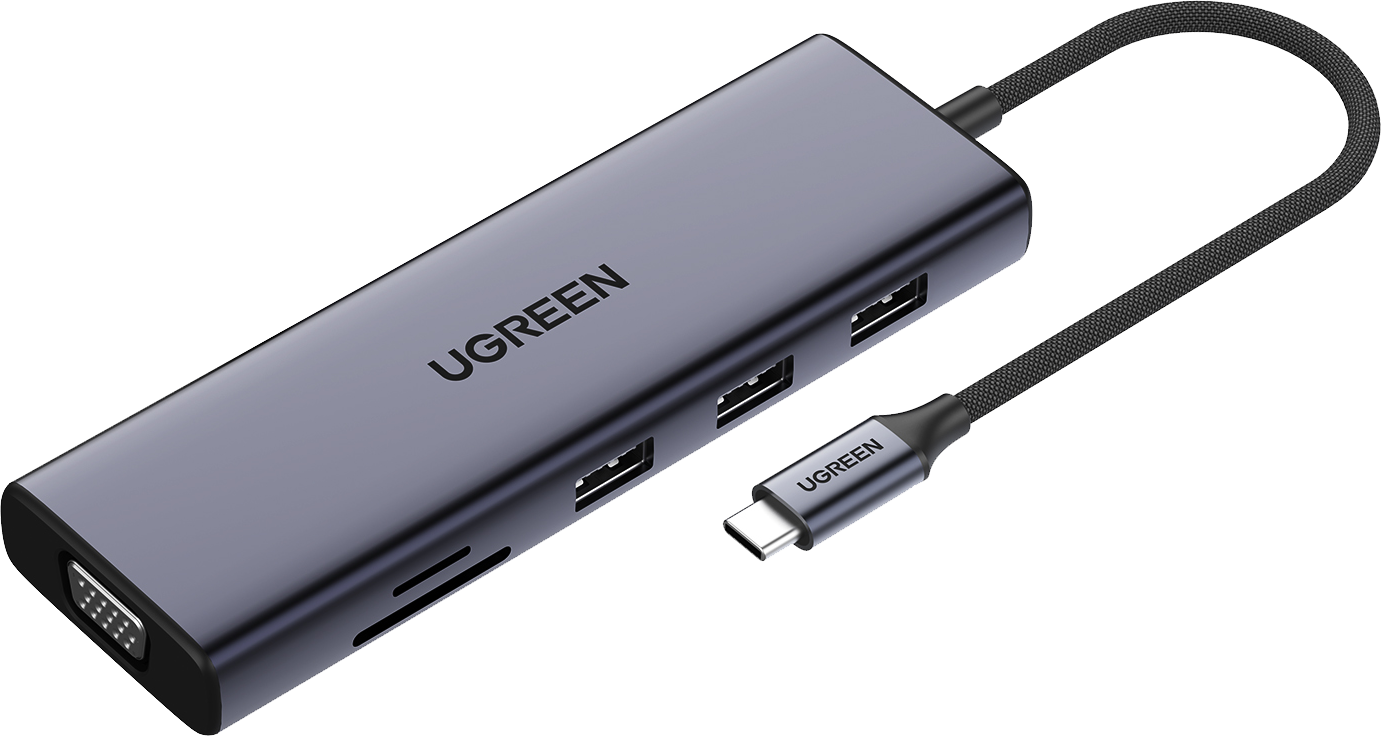 UGREEN 9-in-1 USB-C Multifunction Adapter Docking Station 15600-UG