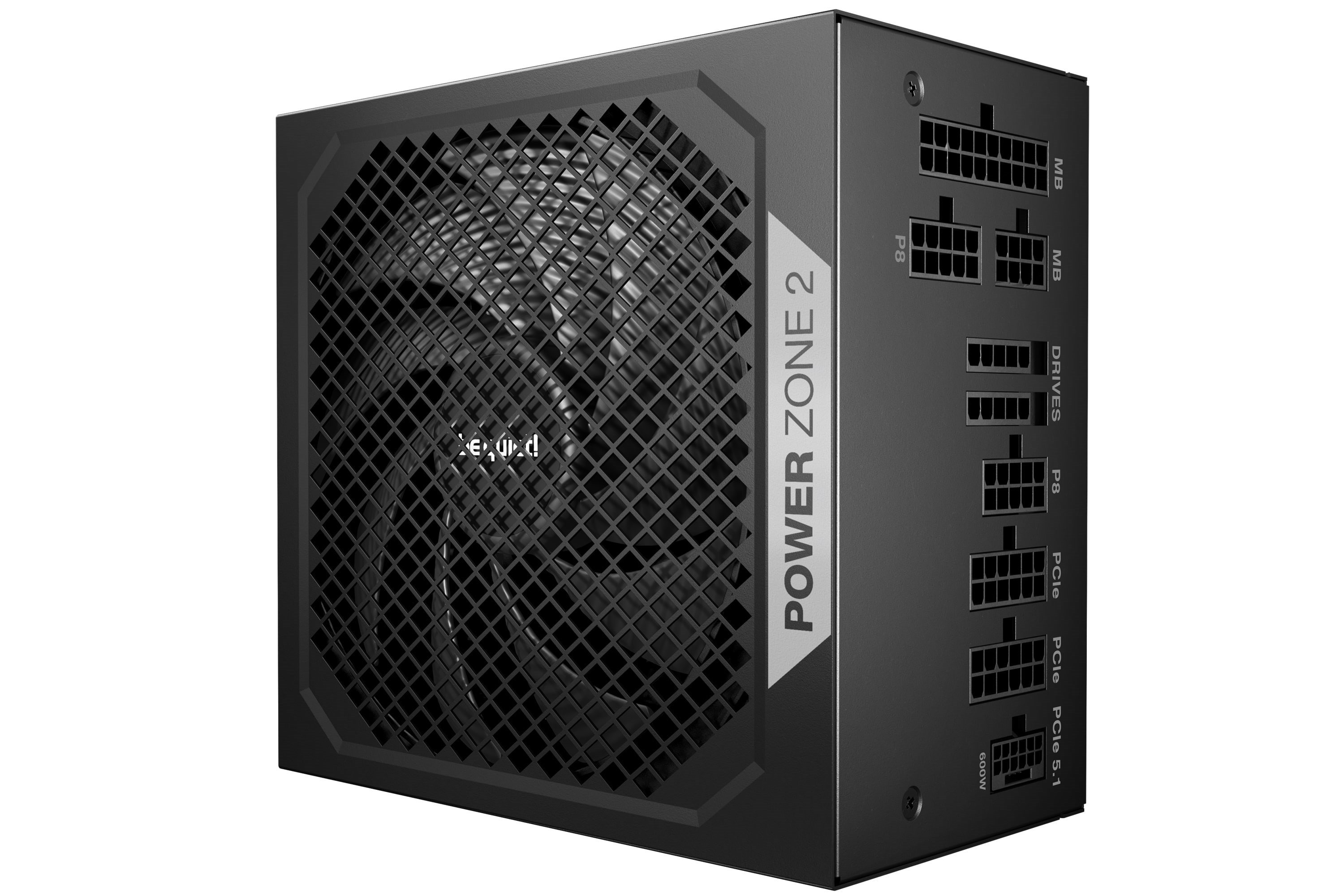 be quiet! POWER ZONE 2 1000W Strømforsyning - 1000 Watt - 140 mm - ATX 3.1 - 80 Plus Platinum certified