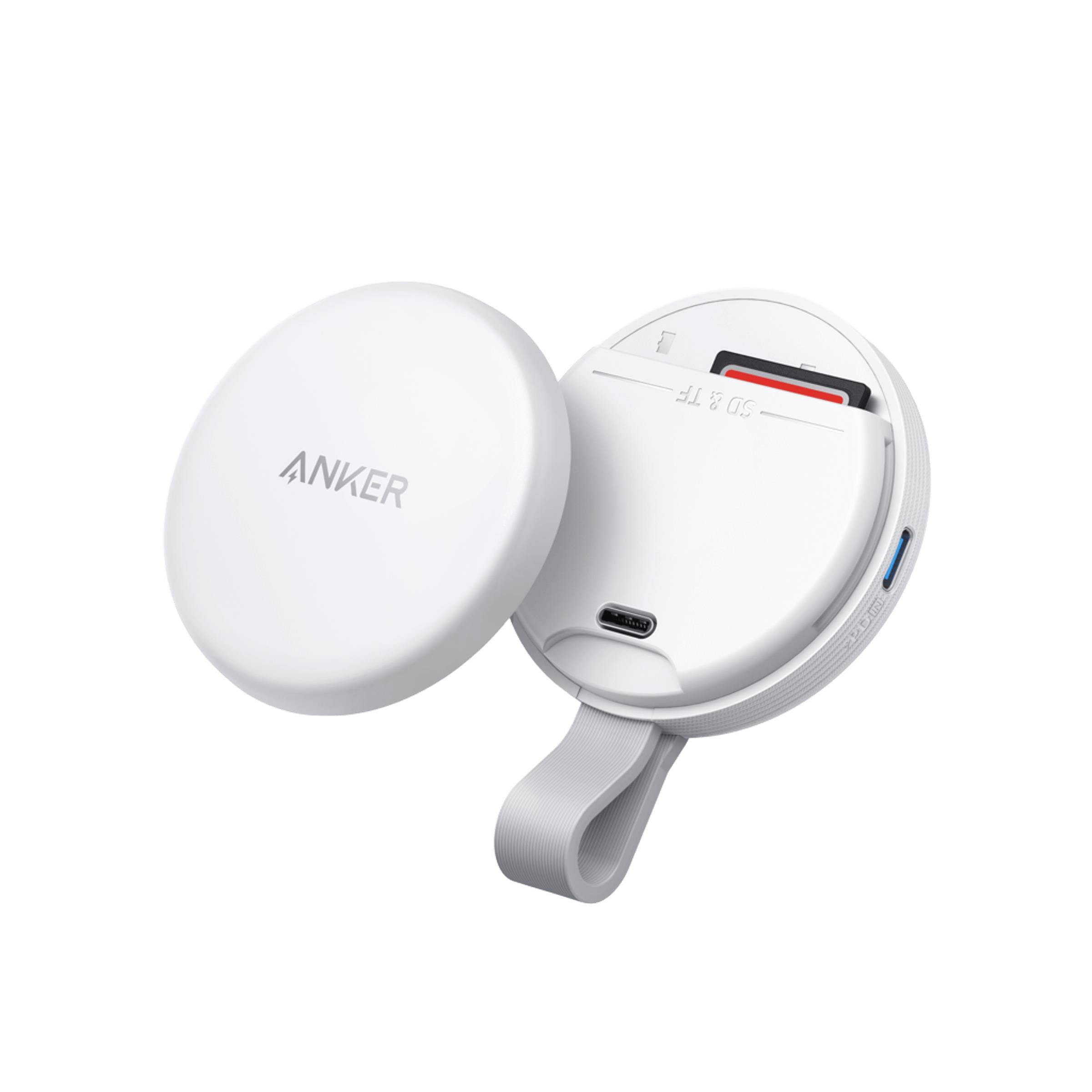 Anker MagGo USB-C Adapter 3-in-1 for iPhone - White Mobil Tilbehør A83D1H21