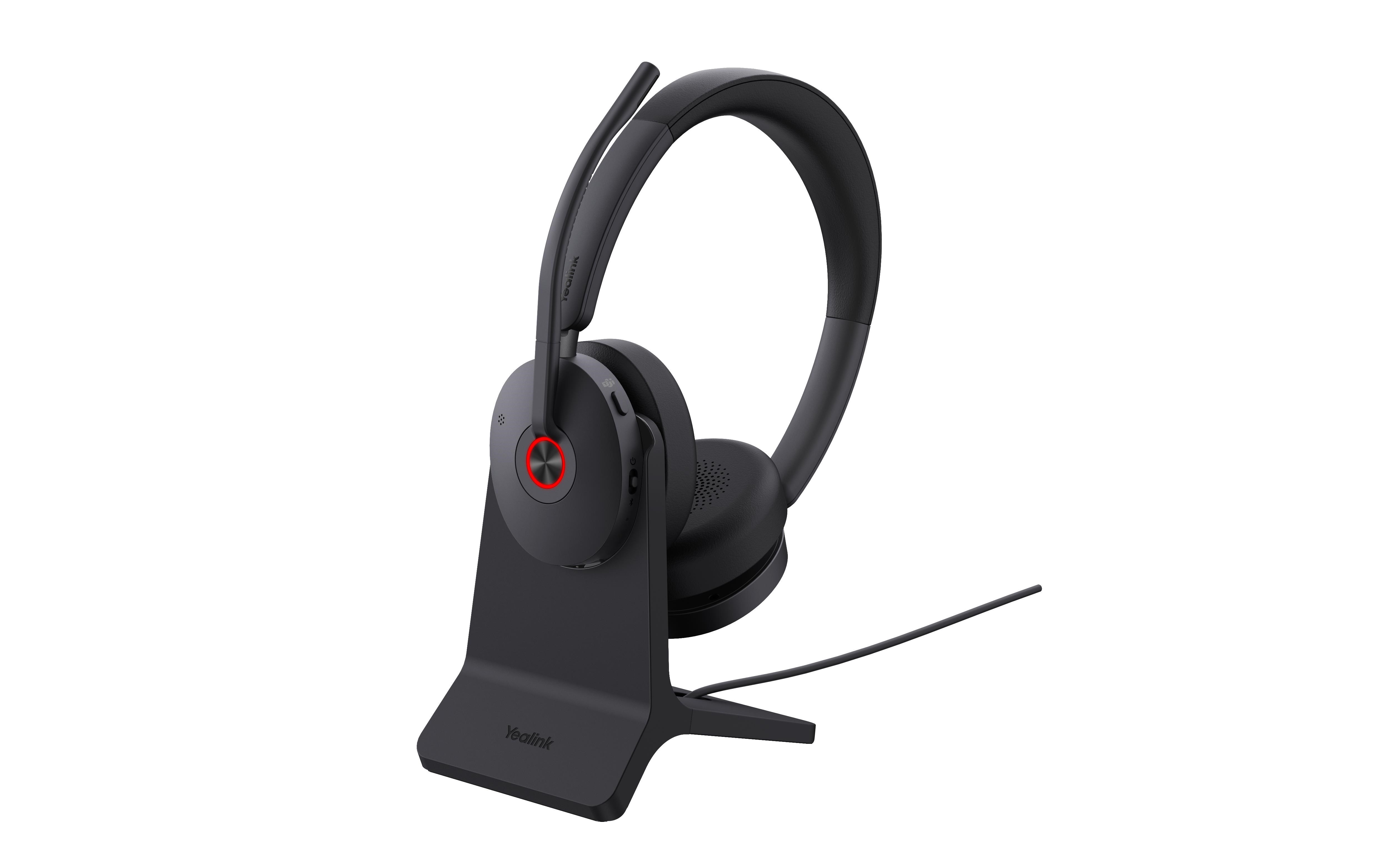 Yealink BH74 with Stand - Teams - USB-C/A Hovedtelefoner Og Headset Sort 1208682