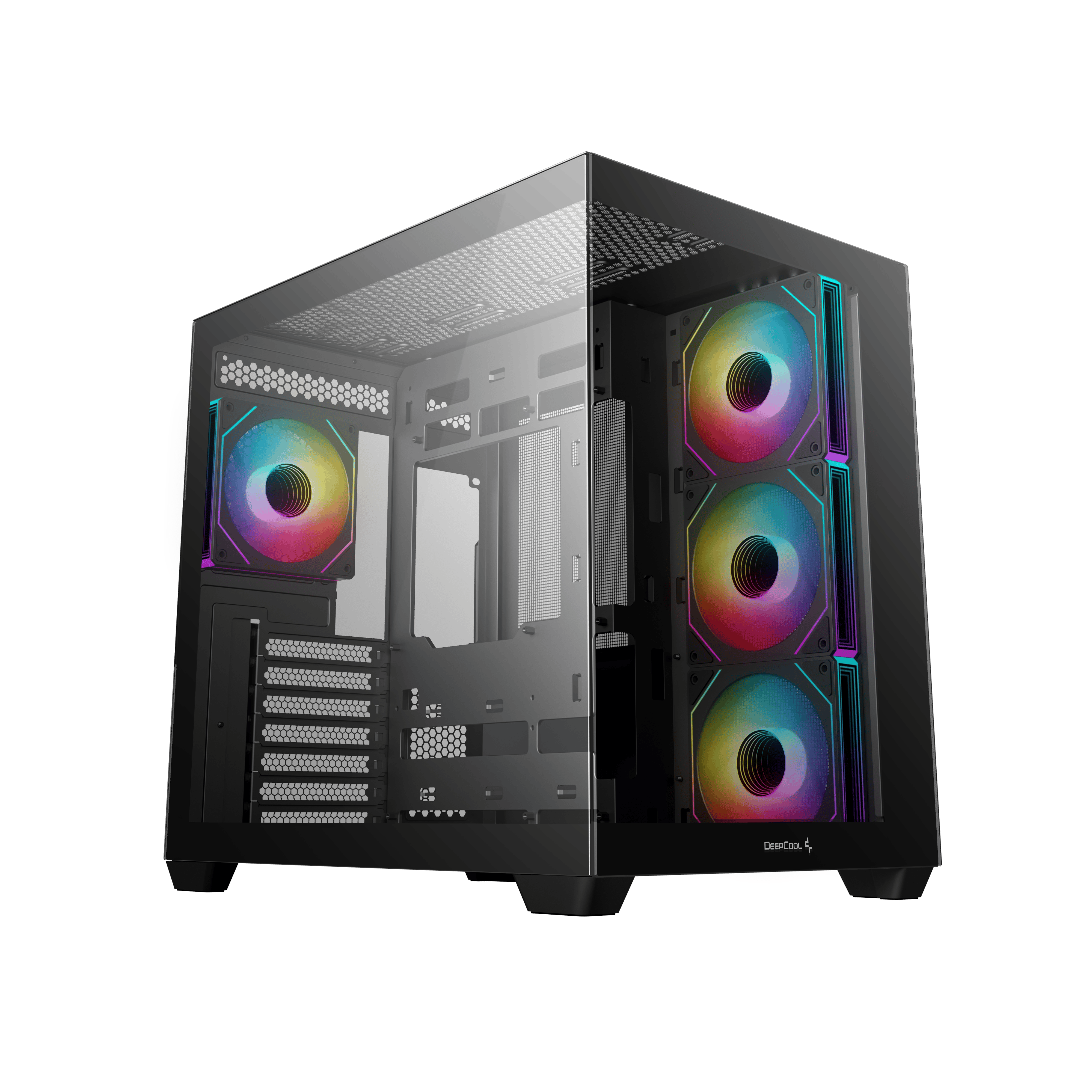 DeepCool CG530 4F - Black - Kabinet - Desktop - Sort Kabinet R-CG530-BKADA4-G-1