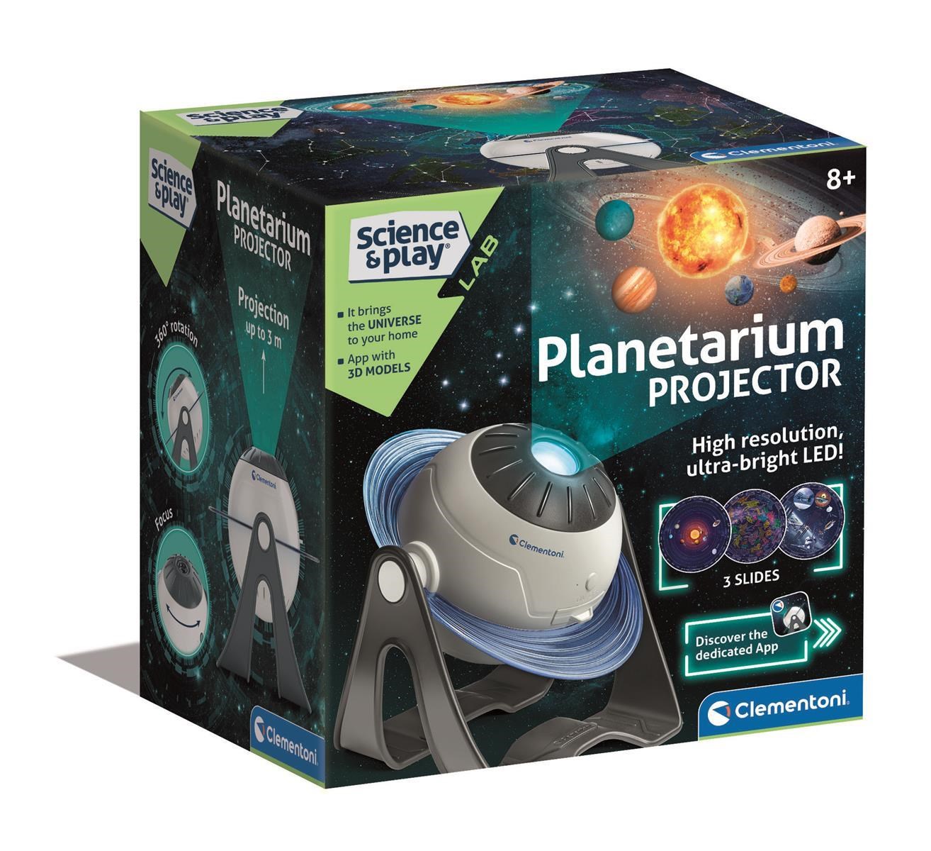 Clementoni Planetarium Projector Børnelampe 75098