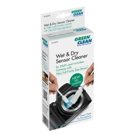 Green Clean Sensor Cleaning Scraper SC-6070 APS-C 4pcs Blister Kamera Tilbehør
