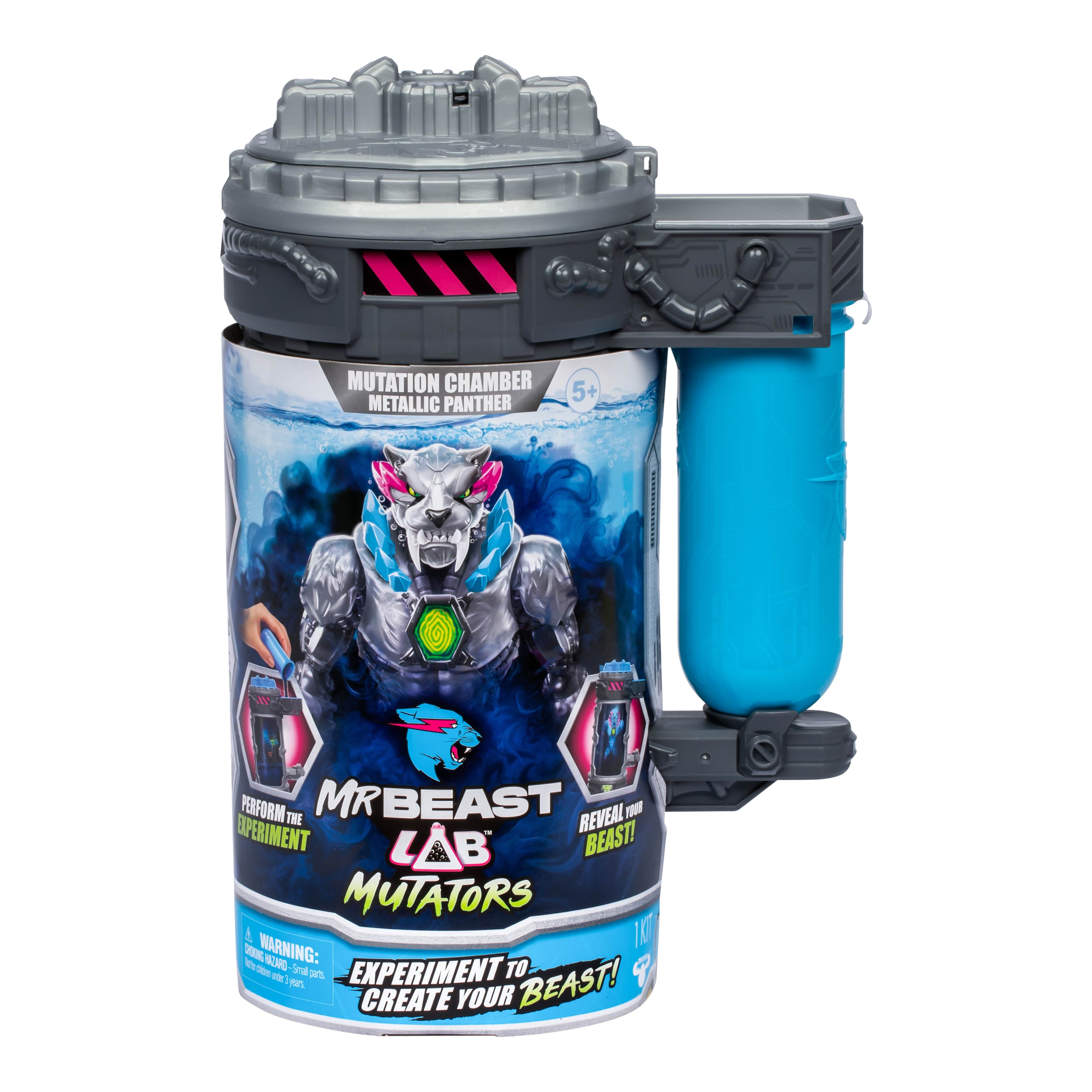 MrBeast Lab Mutant action figur! Metalic Panther Figur 20347