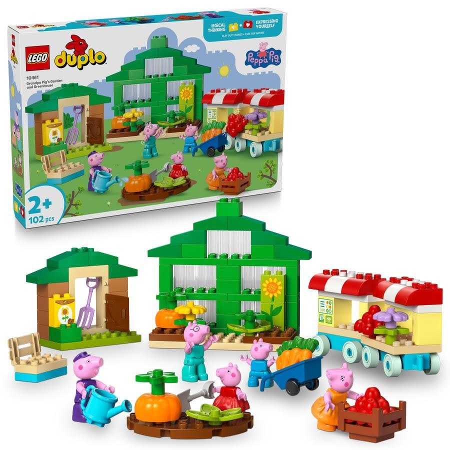 LEGO DUPLO 10461 Bedstefar Gris' have og drivhus