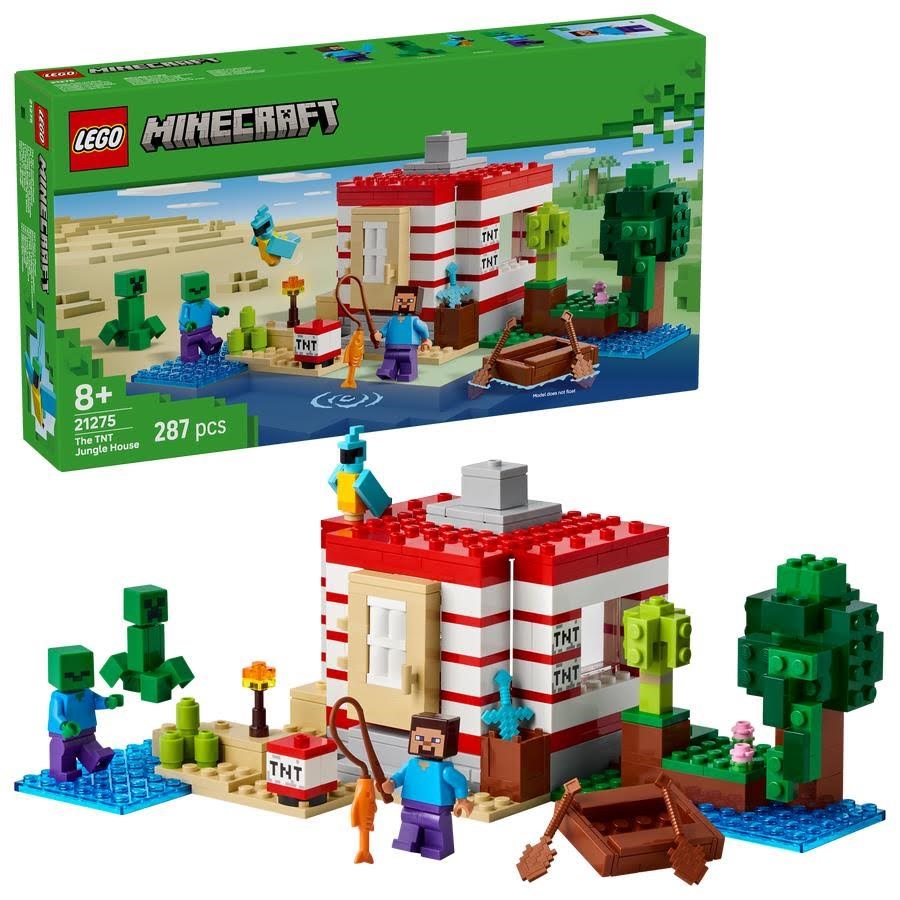LEGO Minecraft 21275 TNT-junglehuset