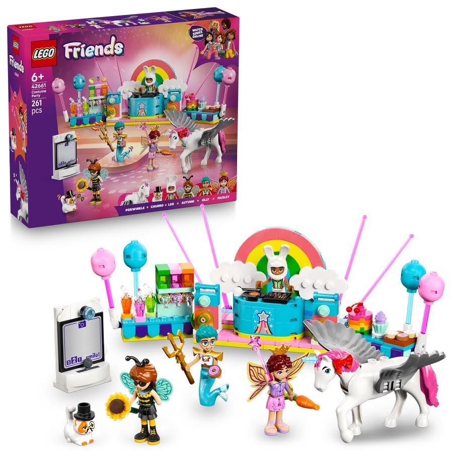 LEGO Friends 42661 Udklædningsfest med enhjørning og fe legetøj 6+ år