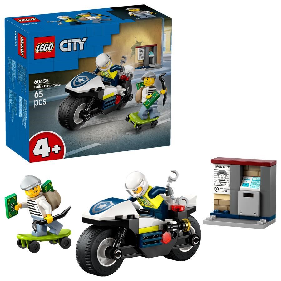 LEGO City 60455 Politimotorcykel på forbryderjagt