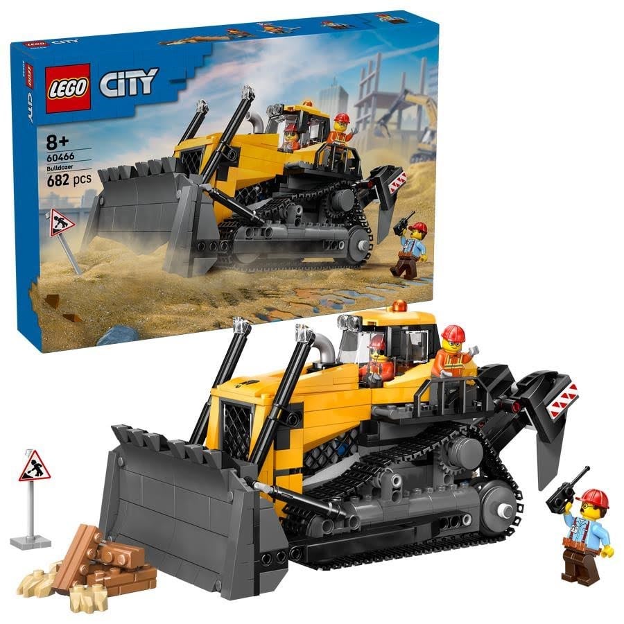 LEGO City 60466 Gul bulldozer byggesæt 8+ år