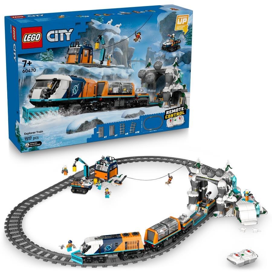 LEGO City 60470 Polarforskernes arktiske eksprestog byggesæt 7+ år