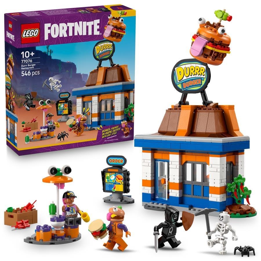 LEGO FORTNITE 77076 Durrr Burger-restaurant byggesæt 10+ år