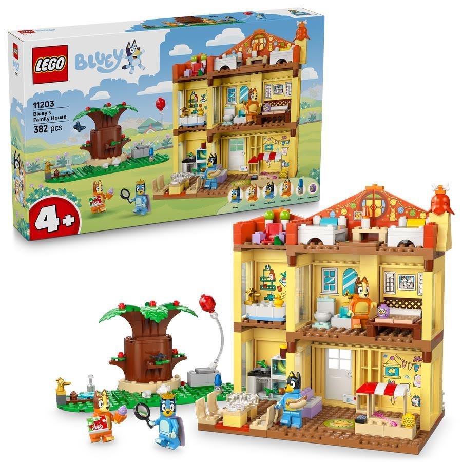 LEGO Bluey 11203 Blueys families hus