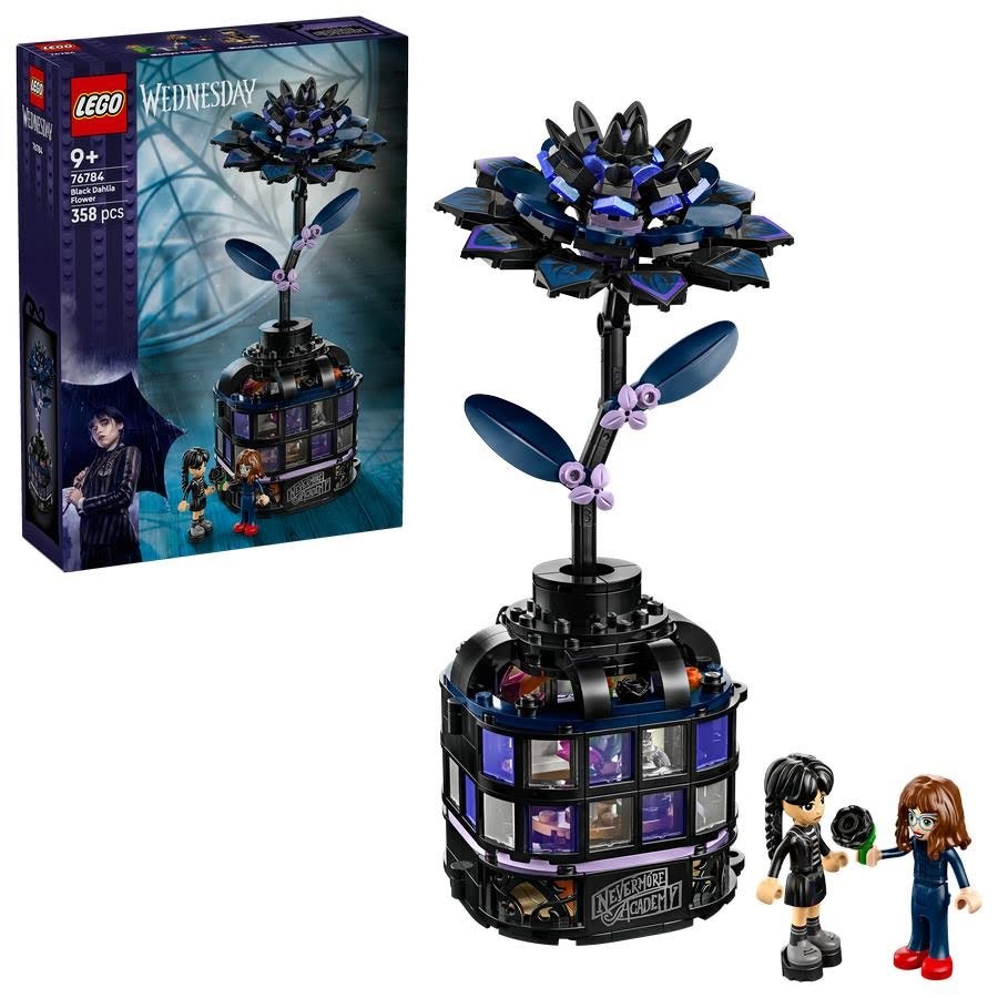 LEGO Wednesday 76784 Sort dahlia-blomst byggesæt 9+ år
