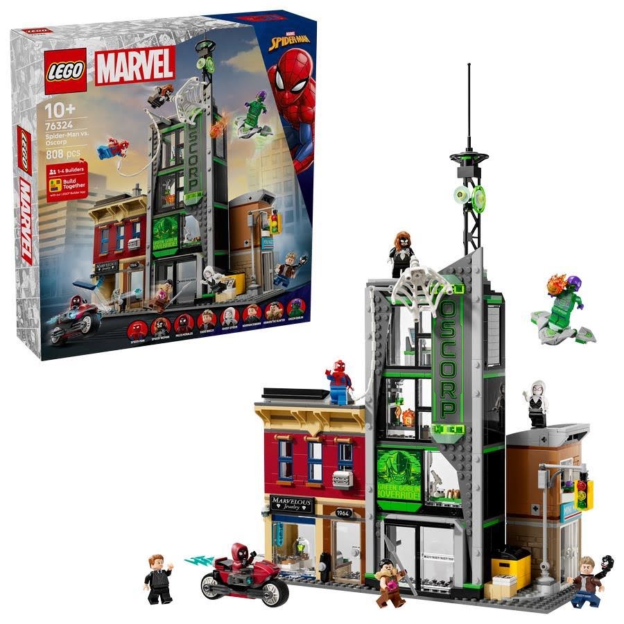 LEGO Super Heroes 76324 Spider-Man mod Oscorp