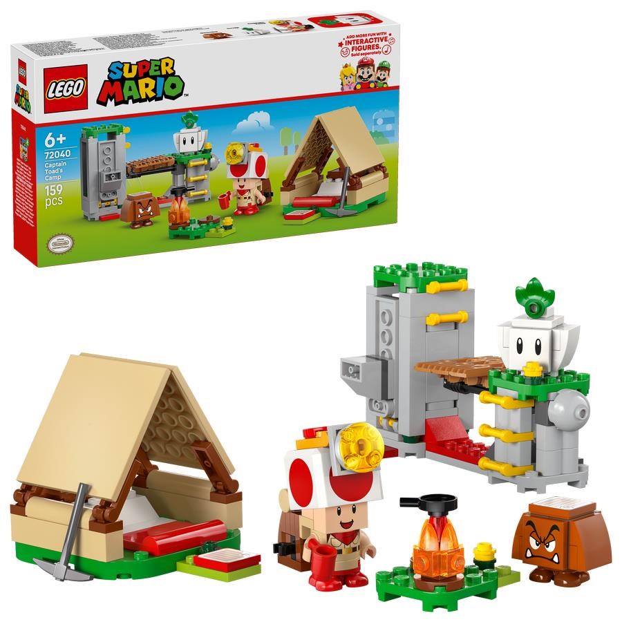 LEGO Super Mario 72040 Captain Toads lejr