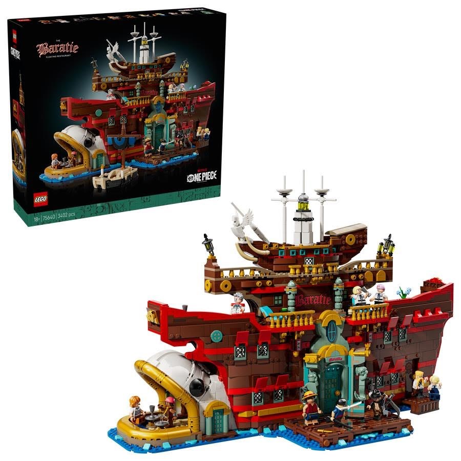 LEGO ONE PIECE 75640 Den flydende restaurant Baratie byggesæt 18+ år