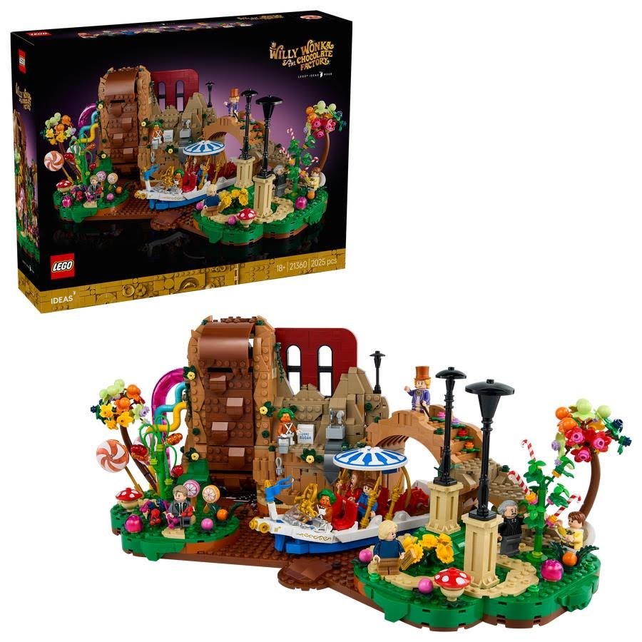 LEGO Ideas 21360 Willy Wonka og chokoladefabrikken