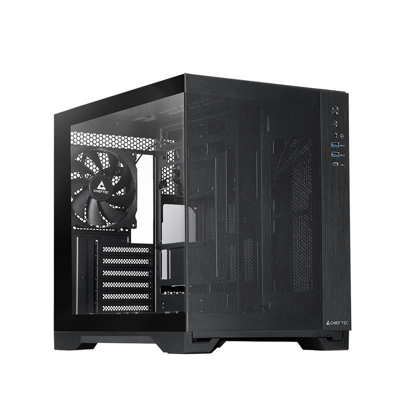 Chieftec Visio Air - Kabinet - Tower - Sort Kabinet GM-30B-M-OP