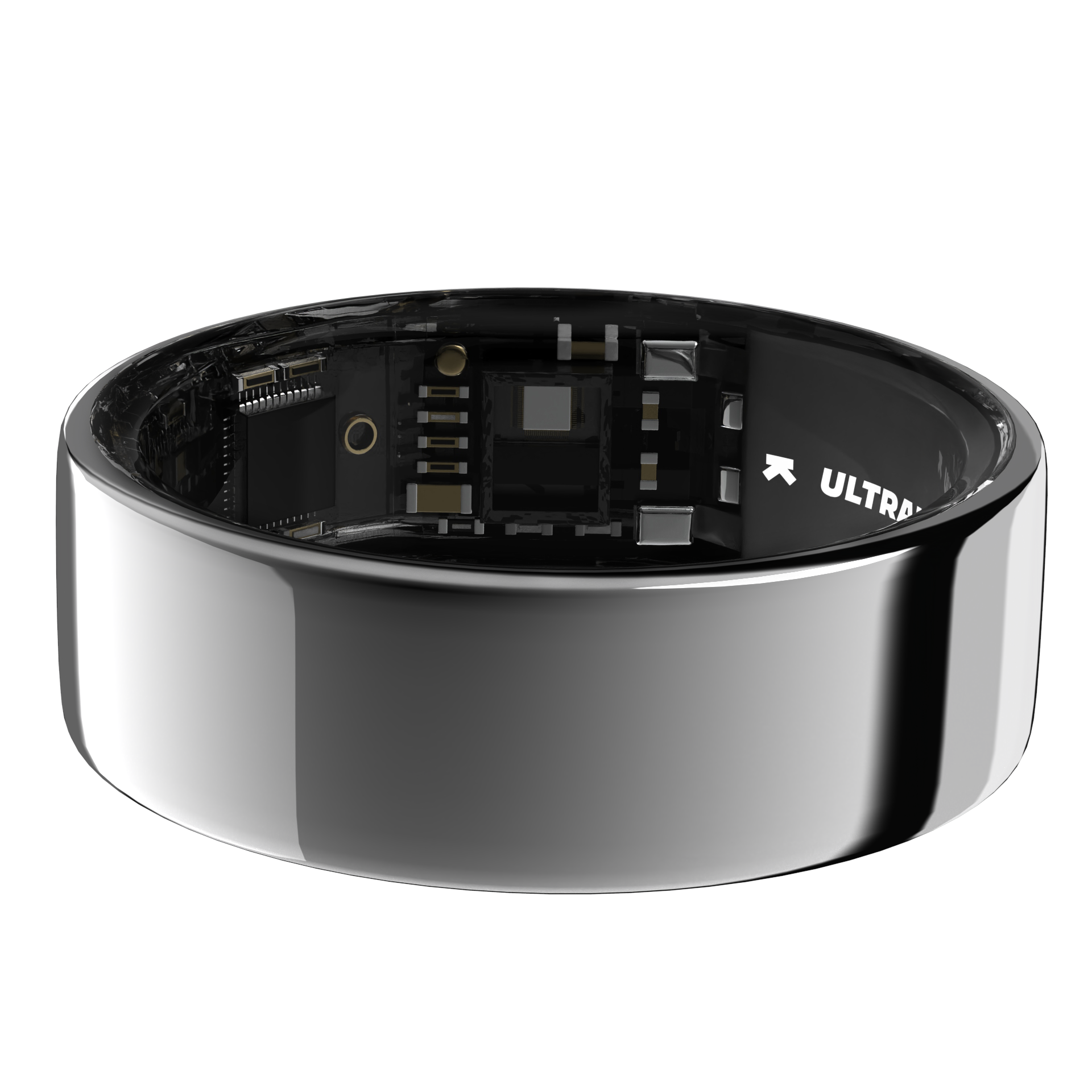 Ultrahuman Ring Air Silver - Size 12 Smart Ring UHRA-AS-12