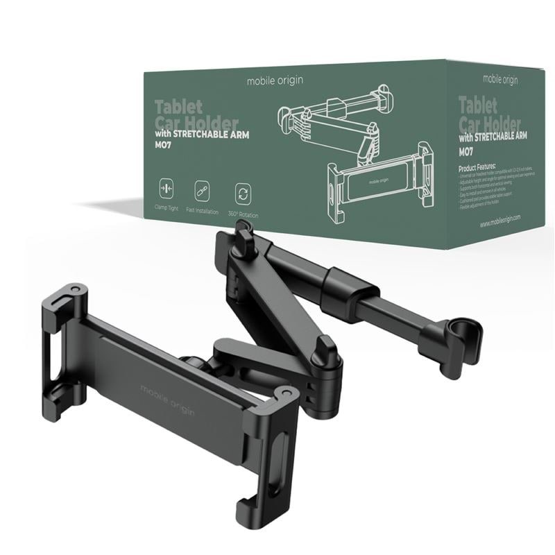 Mobile Origin Tablet Car Holder with Stretchable Arm CA7 Mobil Tilbehør FRL-TCHWSA-MO7