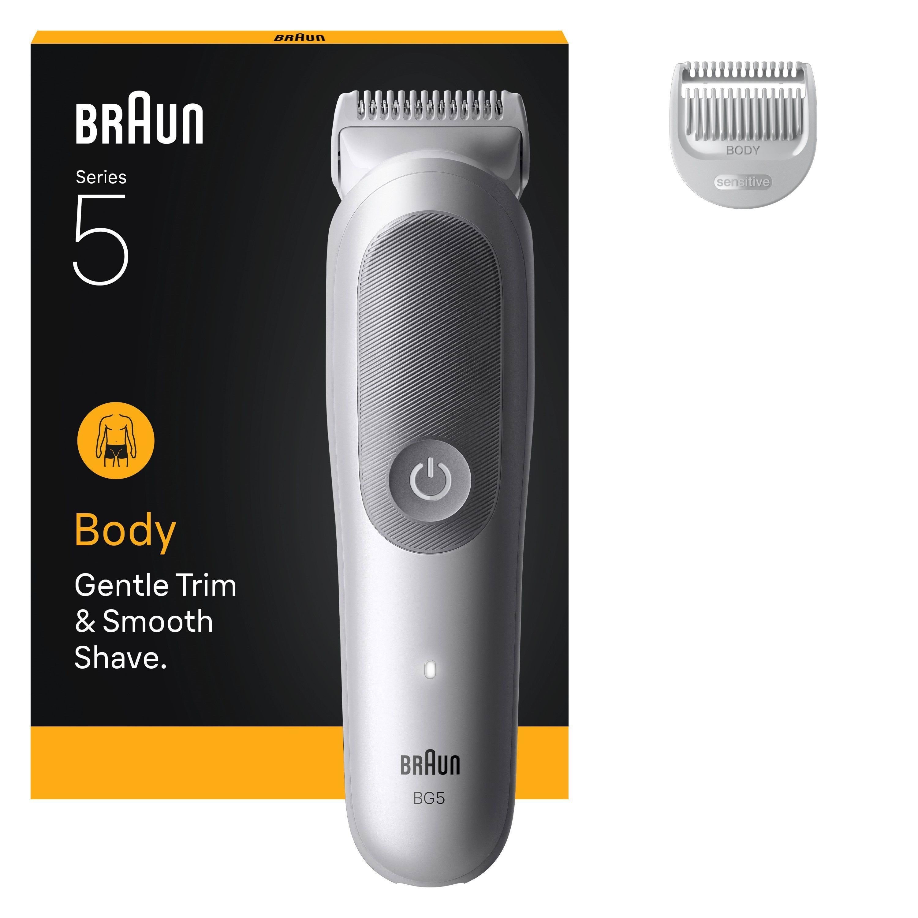 Braun Bodytrimmer Styler BG 5500 - Gentle Grey Hårtrimmer 7500435244787