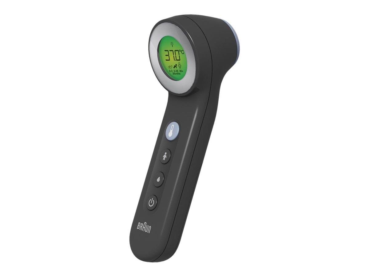 Braun Termometer BNT400BWE - thermometer - black Helbred