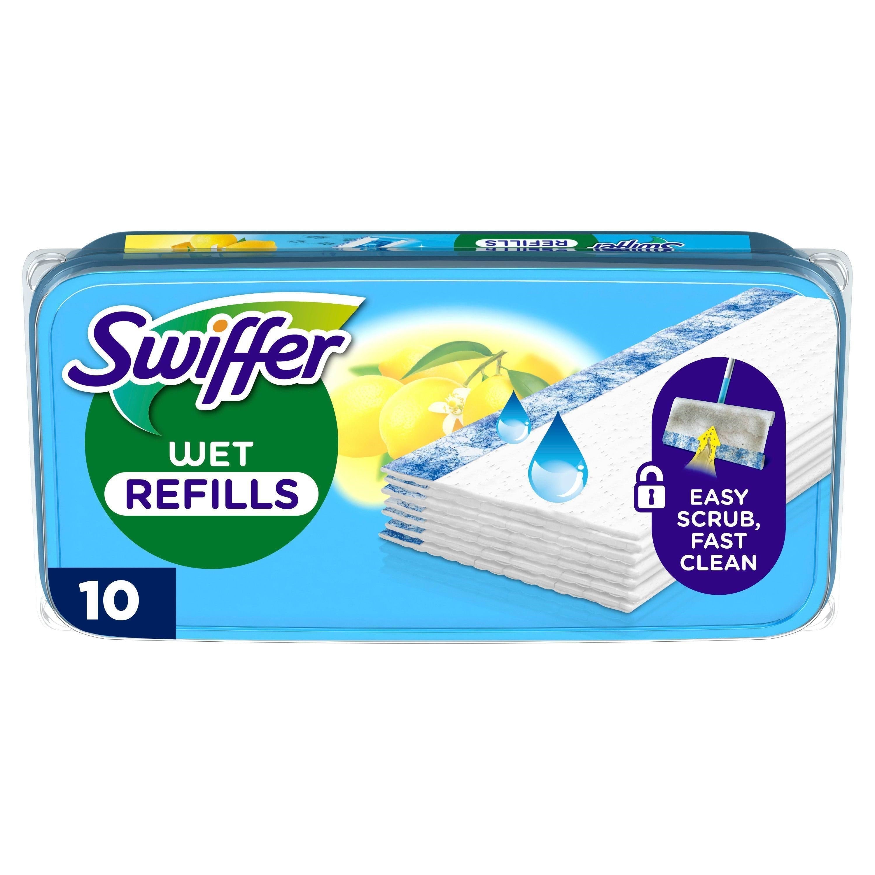 Swiffer Wet Citrus - 10 pcs Rengøring 8700216717861