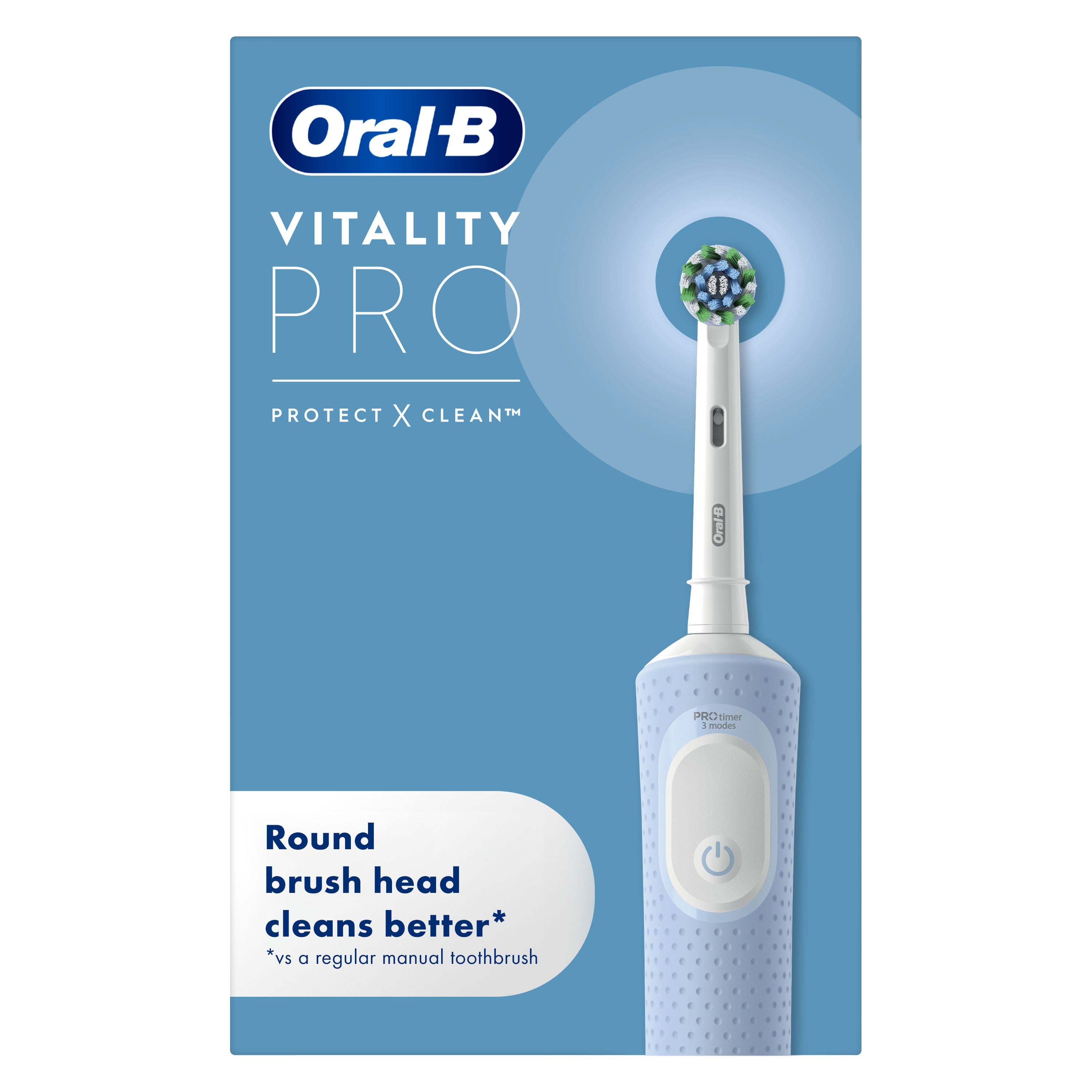 Oral-B Eltandbørste Vitality Pro Vapor Blue El Tandbørste 4210201446392