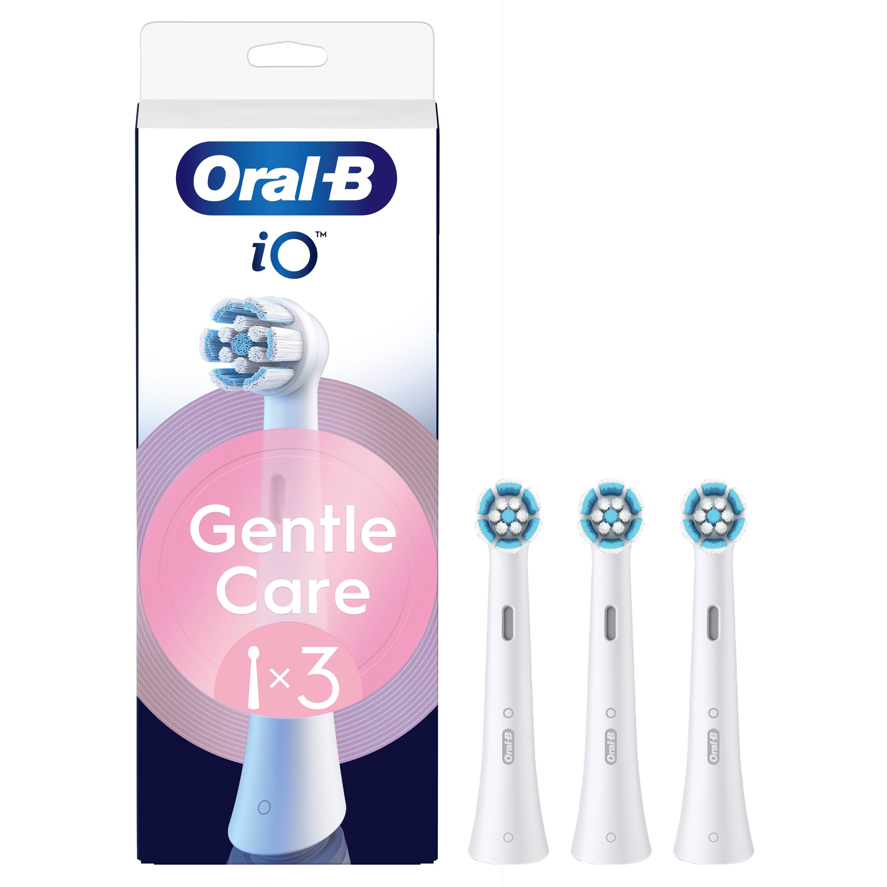 Oral-B Tandbørstehoveder iO Gentle Care - 3 pcs El Tandbørste 8700216373739