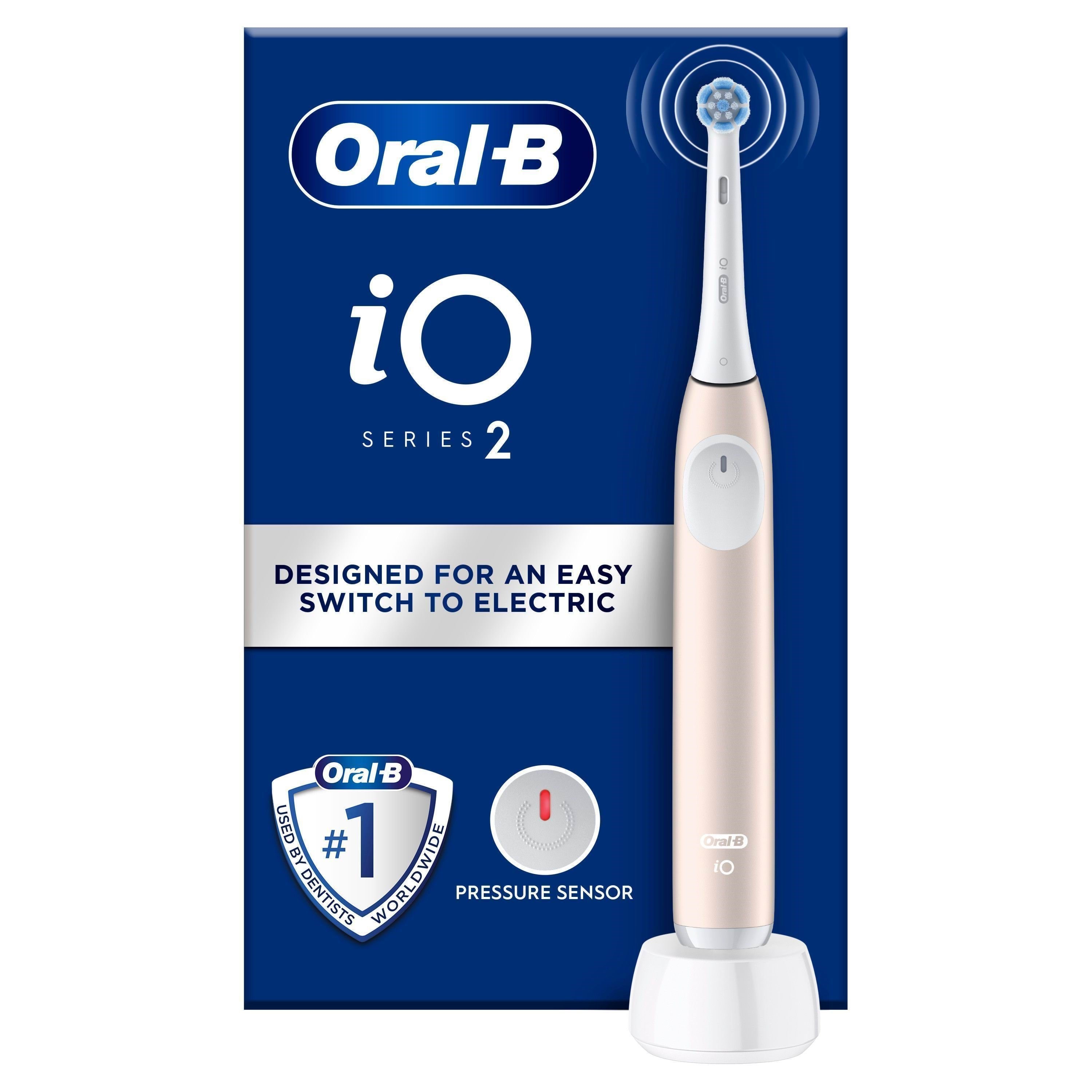 Oral-B Eltandbørste iO2 Calm Pink El Tandbørste 8700216612265