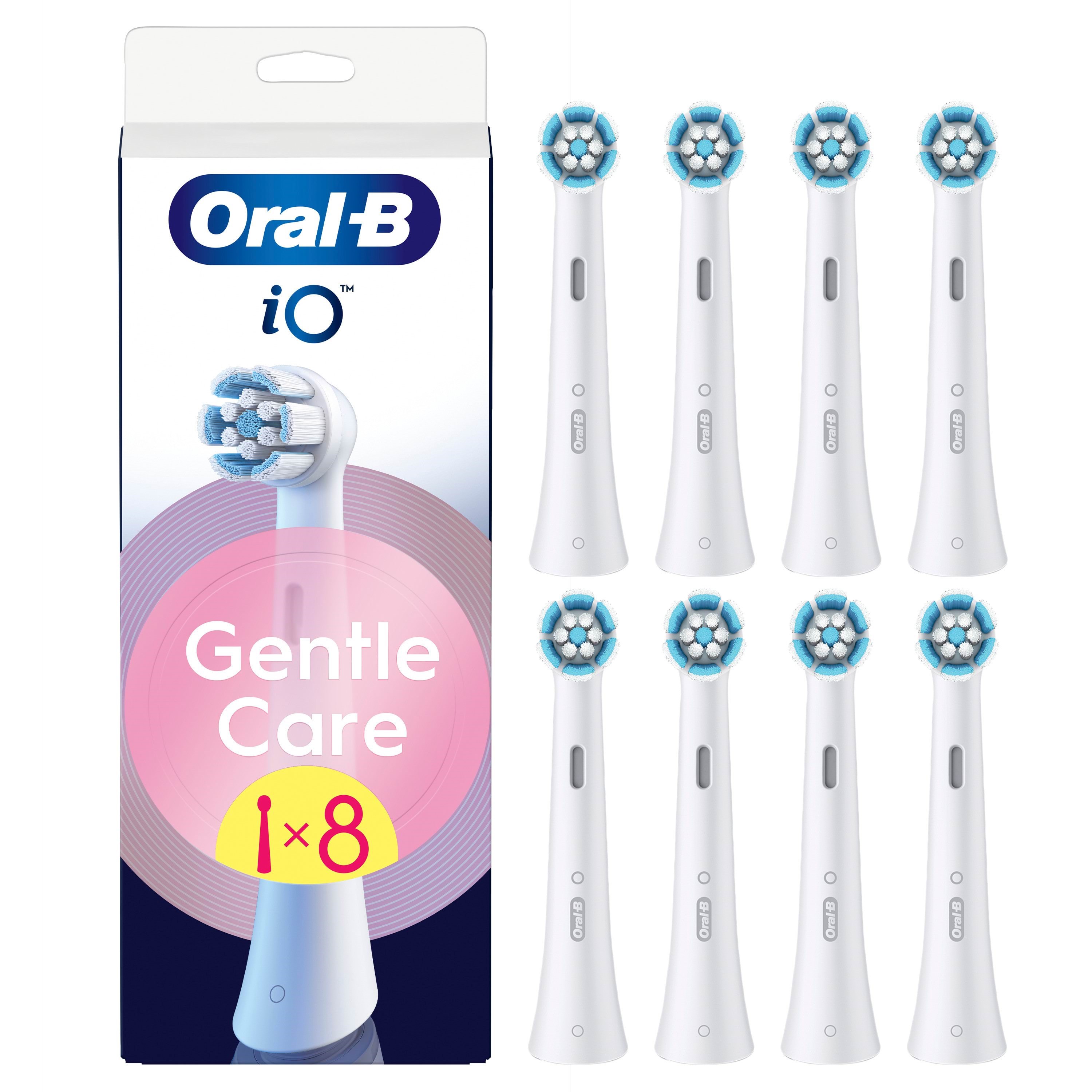 Oral-B Tandbørstehoveder iO Gentle Care - 8 stk. El Tandbørste 8700216778350