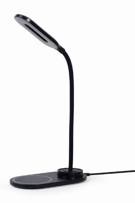 Gembird Desk lamp with wireless charger - Black Boligindretning TA-WPC10-LED-01