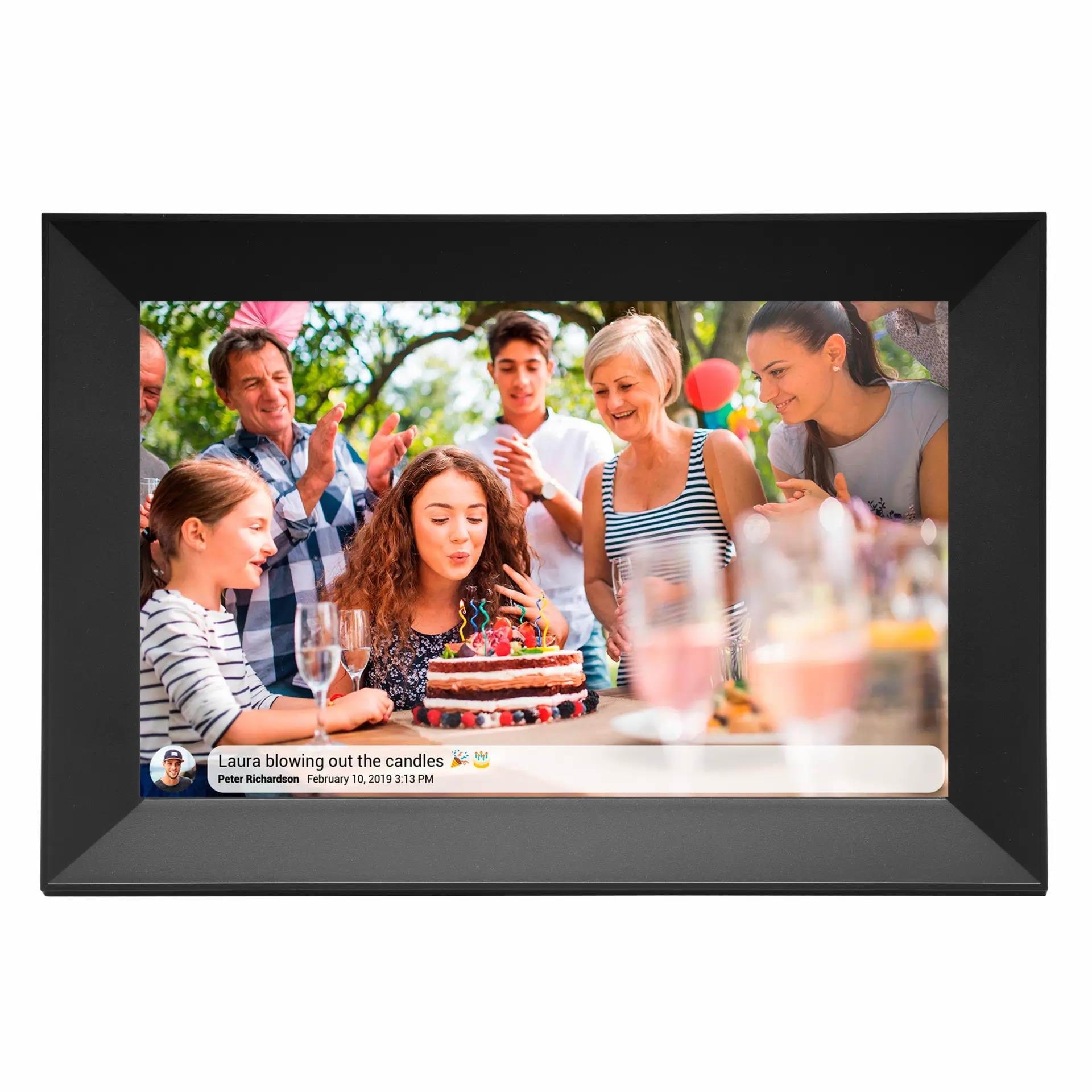DENVER FRAMEO PFF-1063B - Black Digital Fotoramme