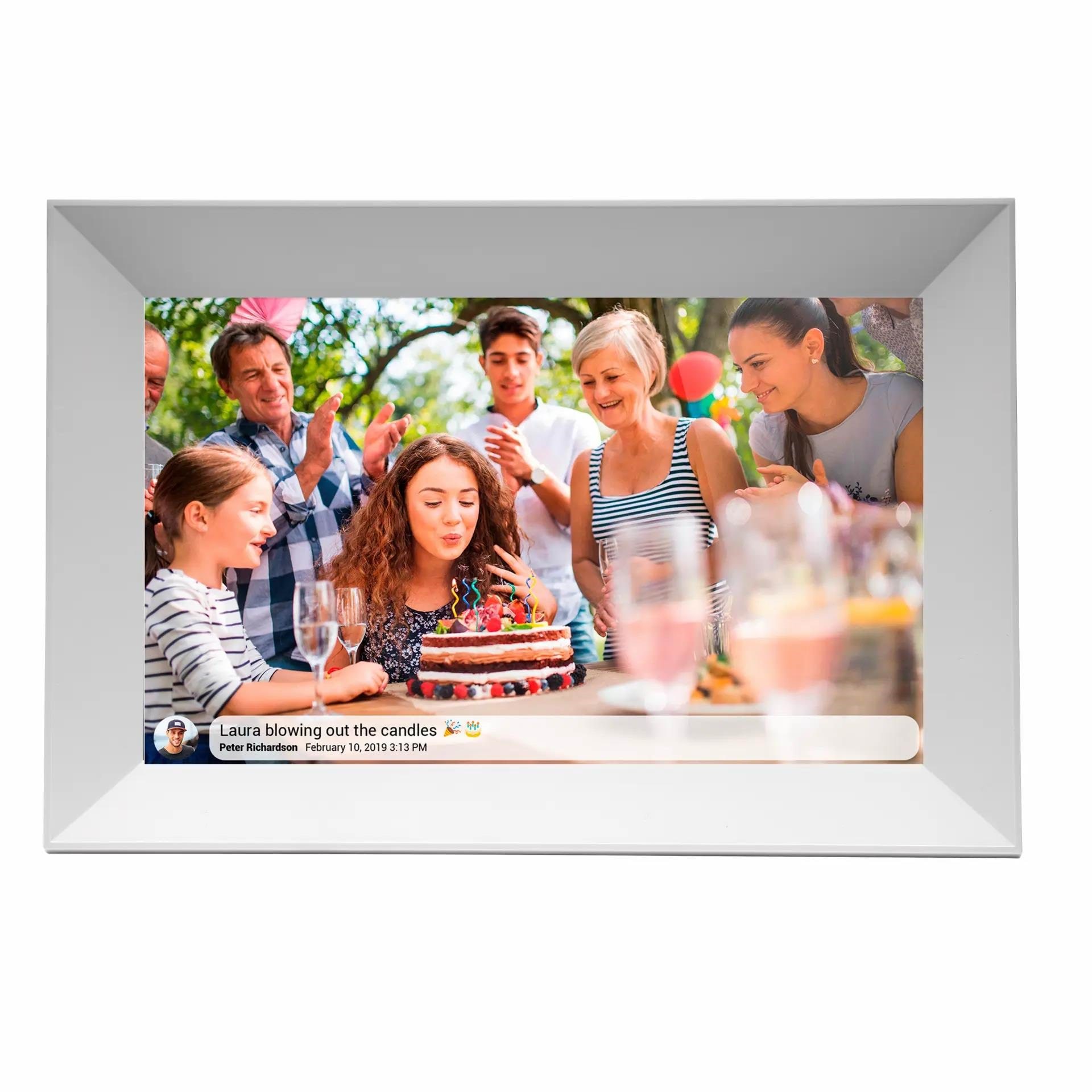 DENVER FRAMEO PFF-1063W - White Digital Fotoramme
