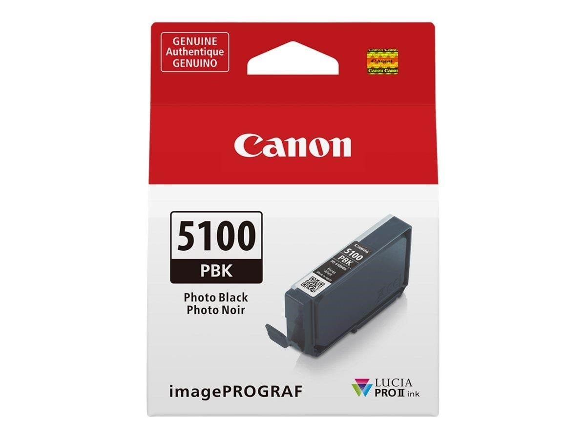 Canon PFI-5100 / 6952C001 Photo Black Printerpatron Og Toner Foto sort