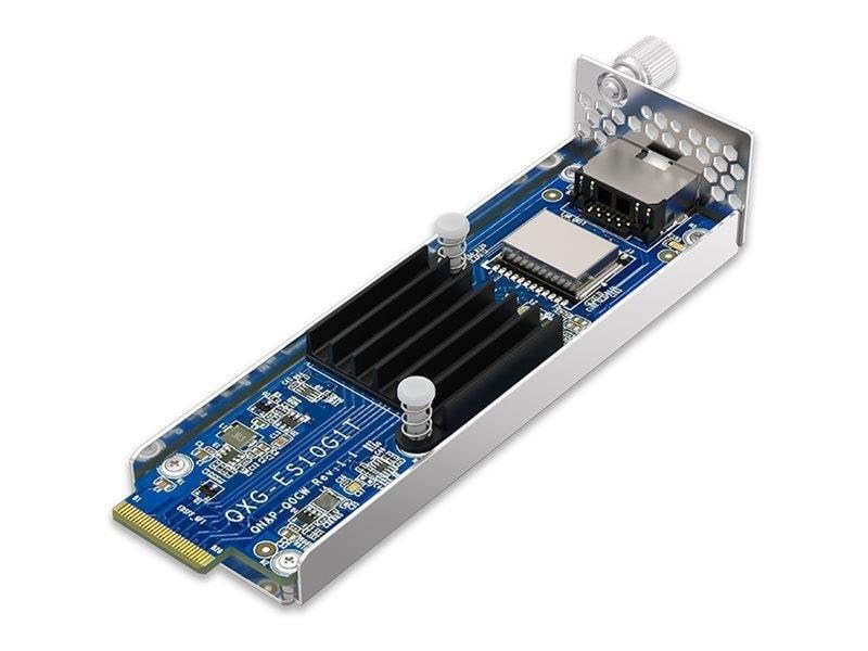 QNAP QXG-ES10G1T - expansion module - PCIe 3.0 x4 - 100M/1G/2.5G/5G/10 Gigabit Ethernet x 1
