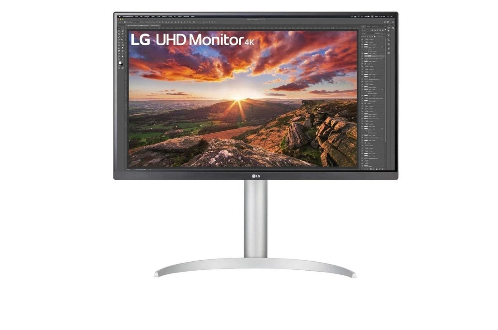 27" LG 27UP850K - 3840x2160 (4K) - IPS - 96 W USB-C Computerskærm Silver 27UP850K-W