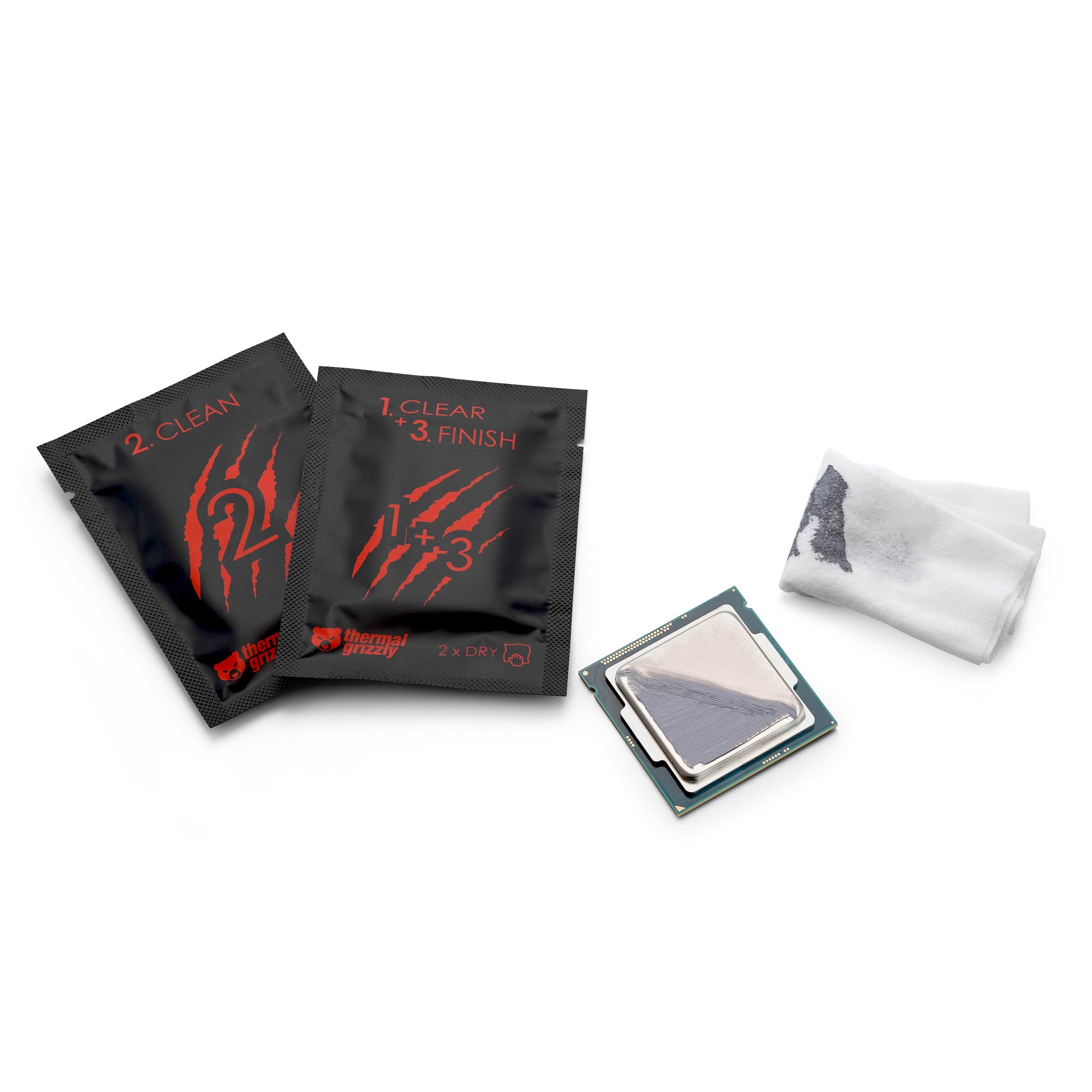 Thermal Grizzly Cleaning Wipes - 10 pack Systemtilbehør TG-CW-10