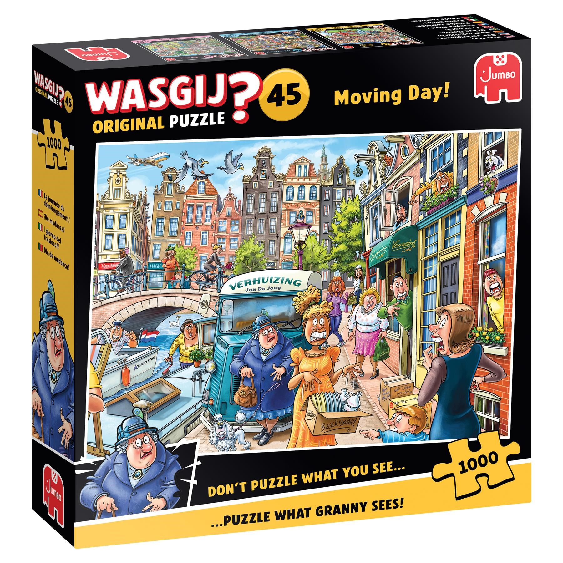 Wasgij Original 45 Moving Day! (1000) Puslespil 1110100588