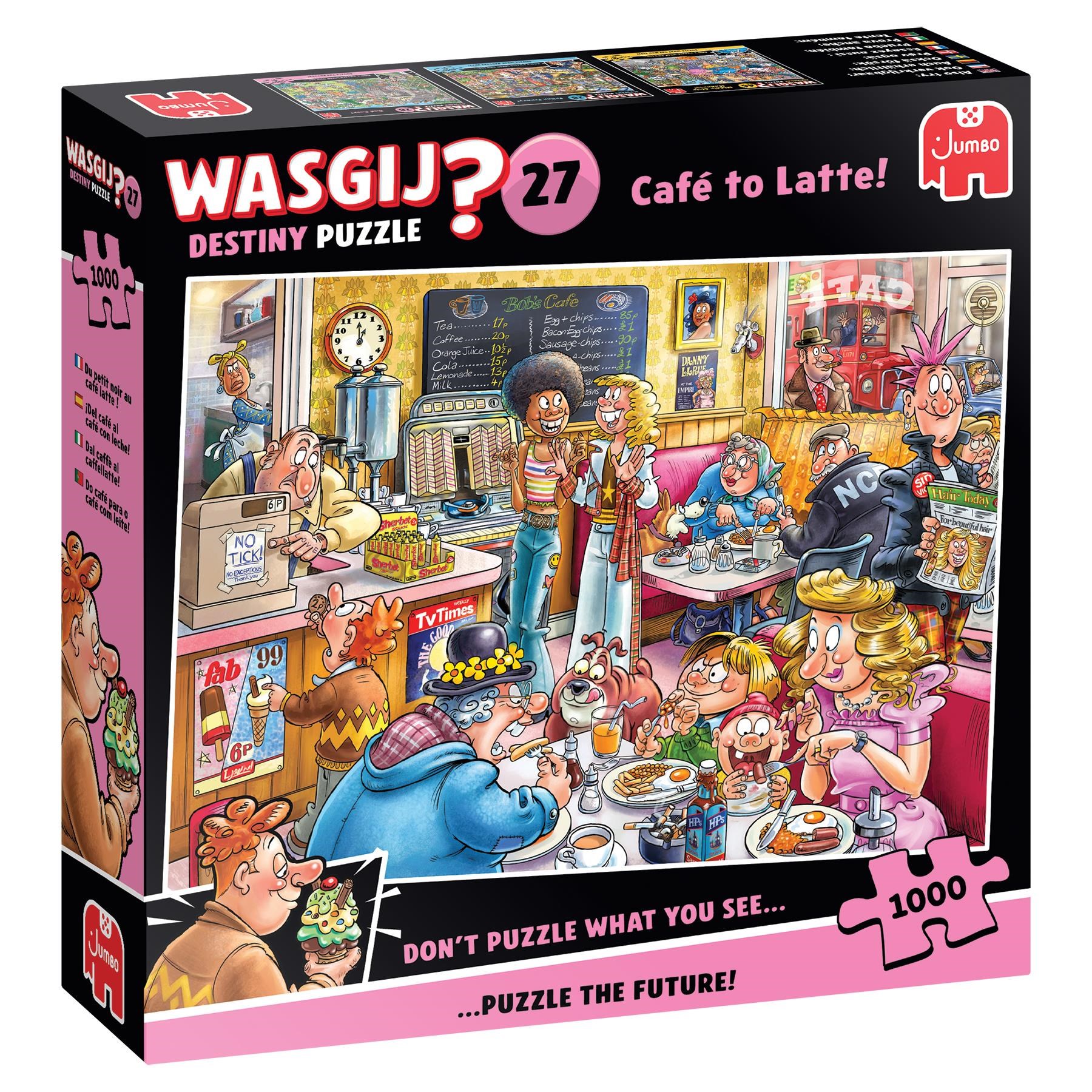 Wasgij Destiny Puzzle 27 Café to Latte! (1000)