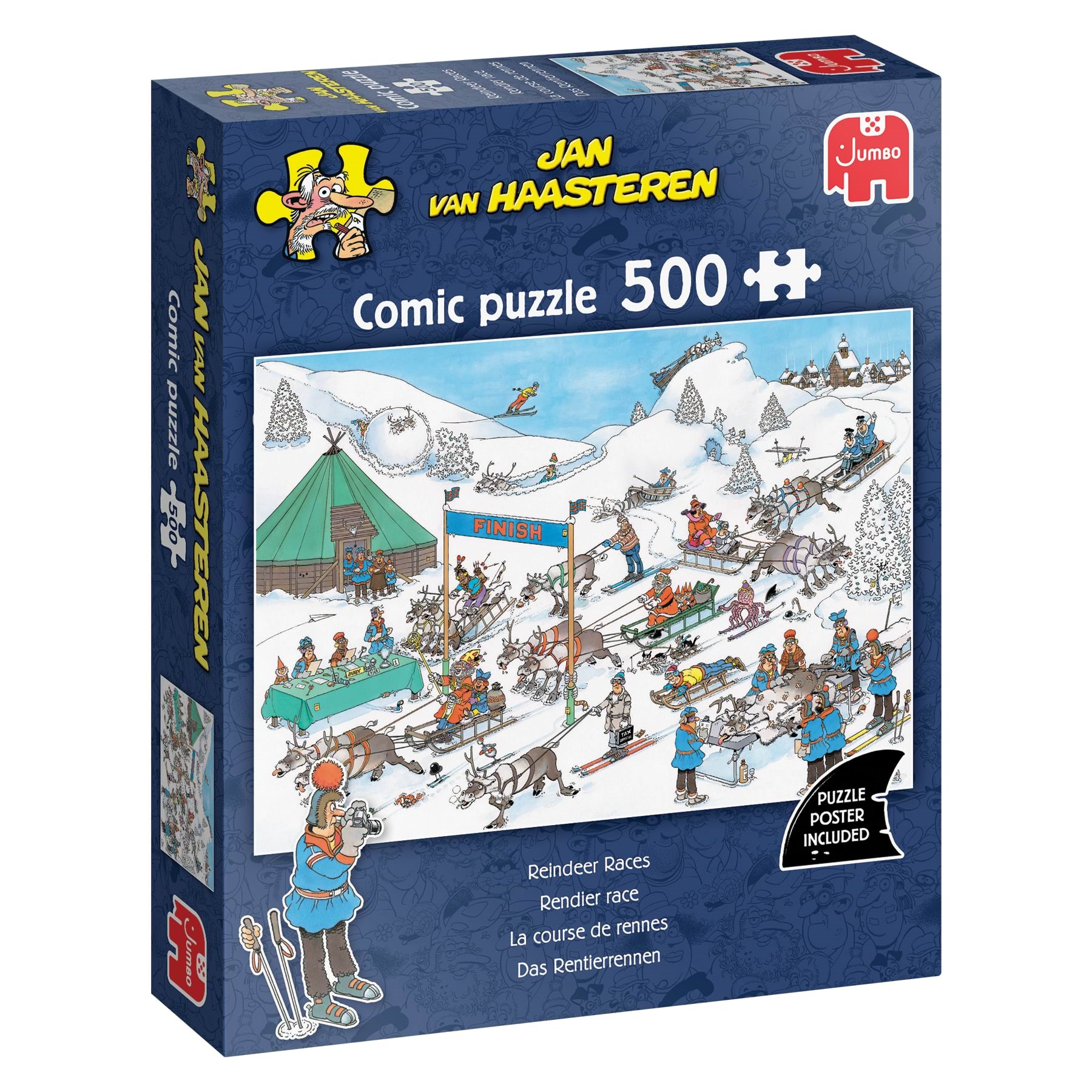 Jan van Haasteren Reindeer Races(500)