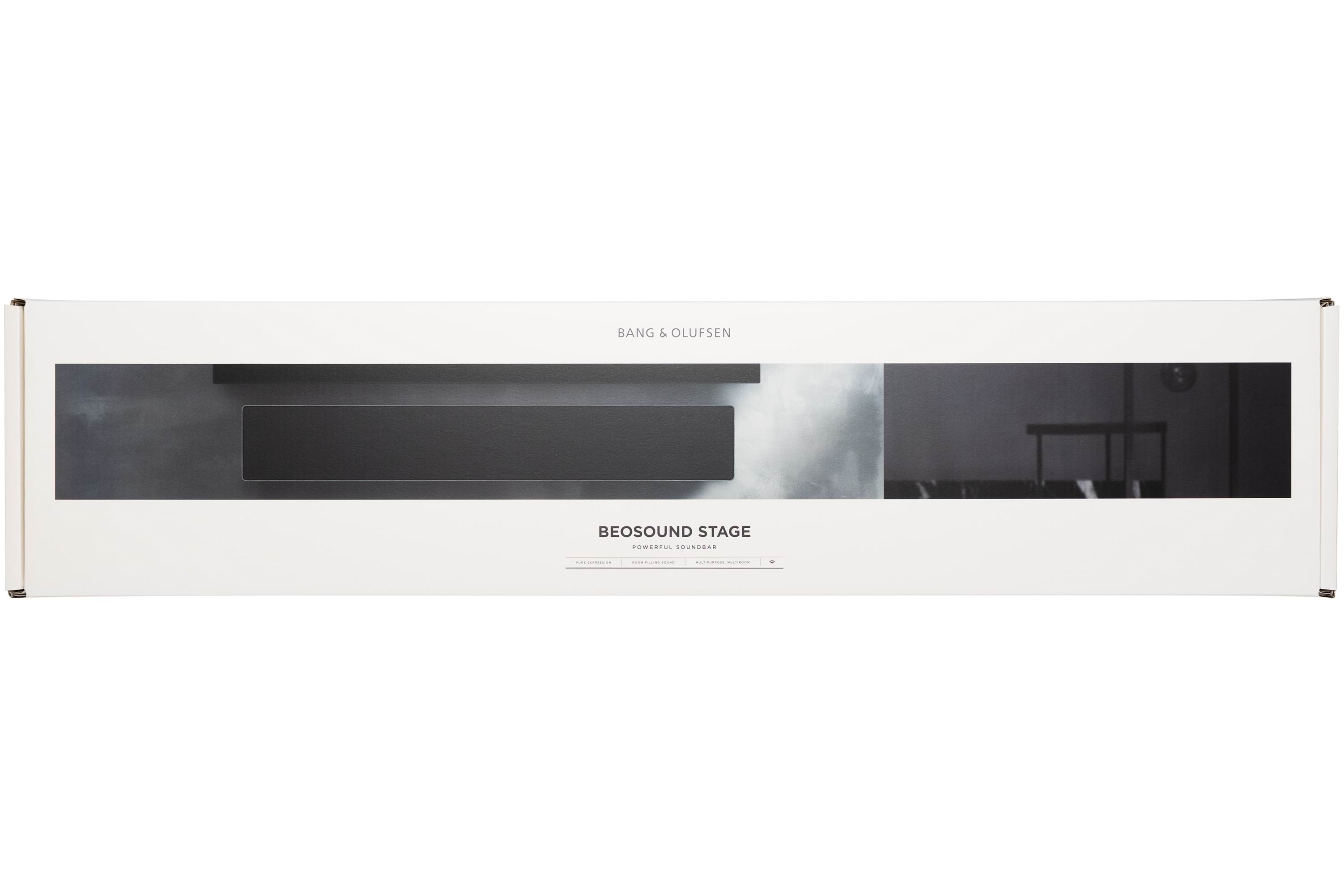 Bang & Olufsen BeoSound Stage - Dolby Atmos - Black & Silver Hifi Højttaler Sort 1200463